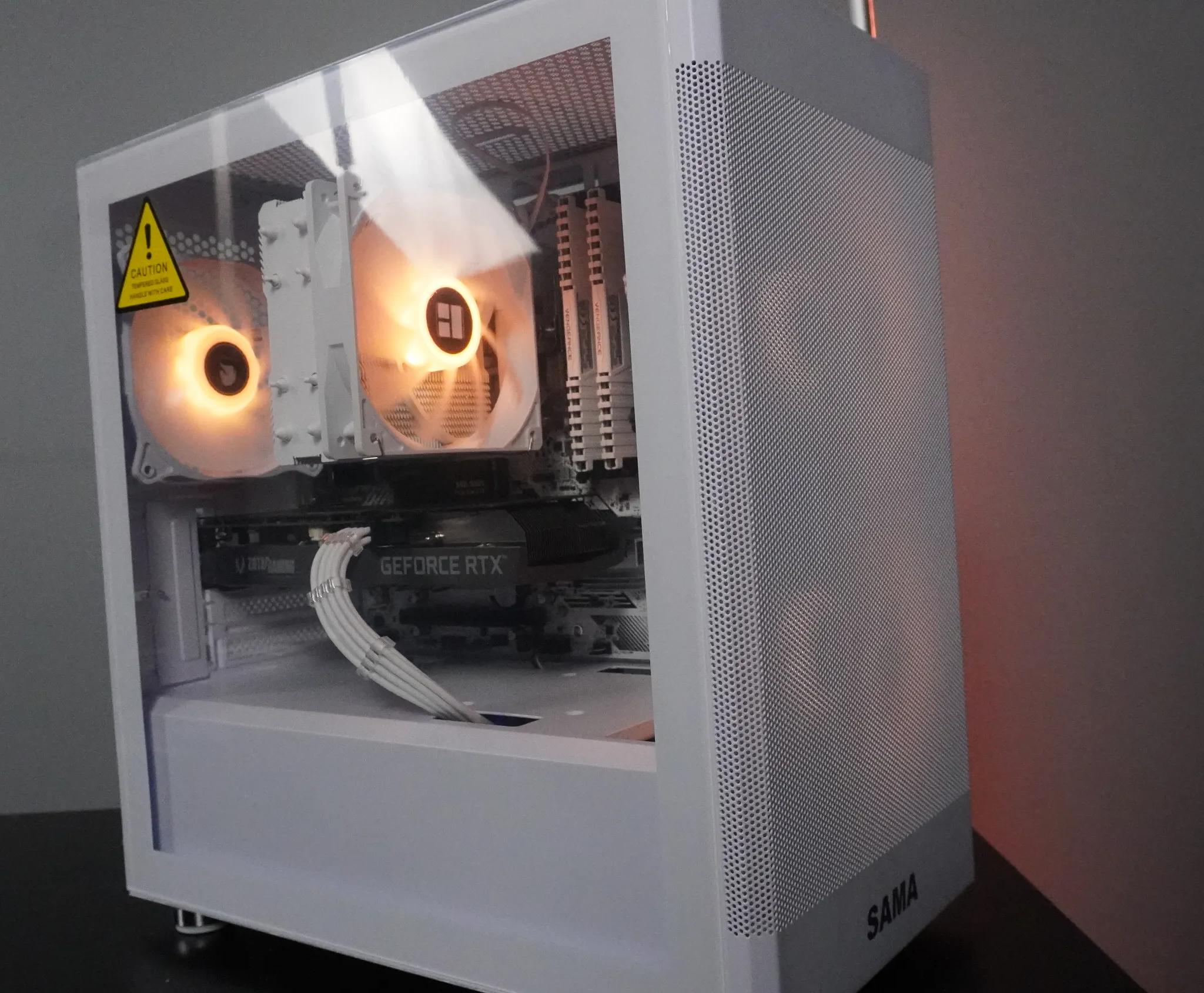 🤍CLEAN🤍 1440p/1080p MACHINE 💚RTX 3060 🧡 Ryzen 5 5600 | 1TB NVME | 16GB | WIFI