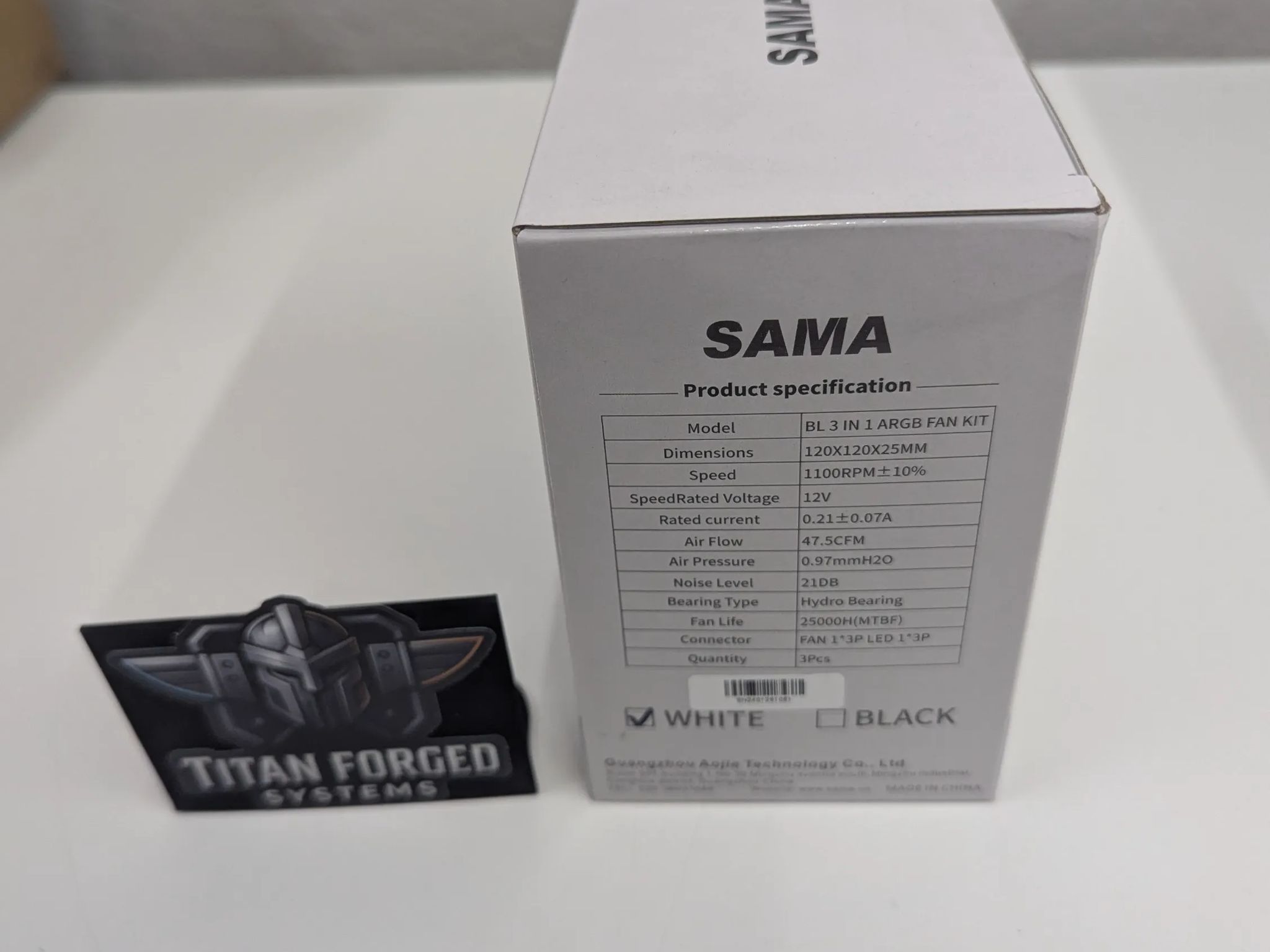 💨 SAMA BLW 3-in-1 ARGB PC Case Fans | 120mm | Fan Hub Included