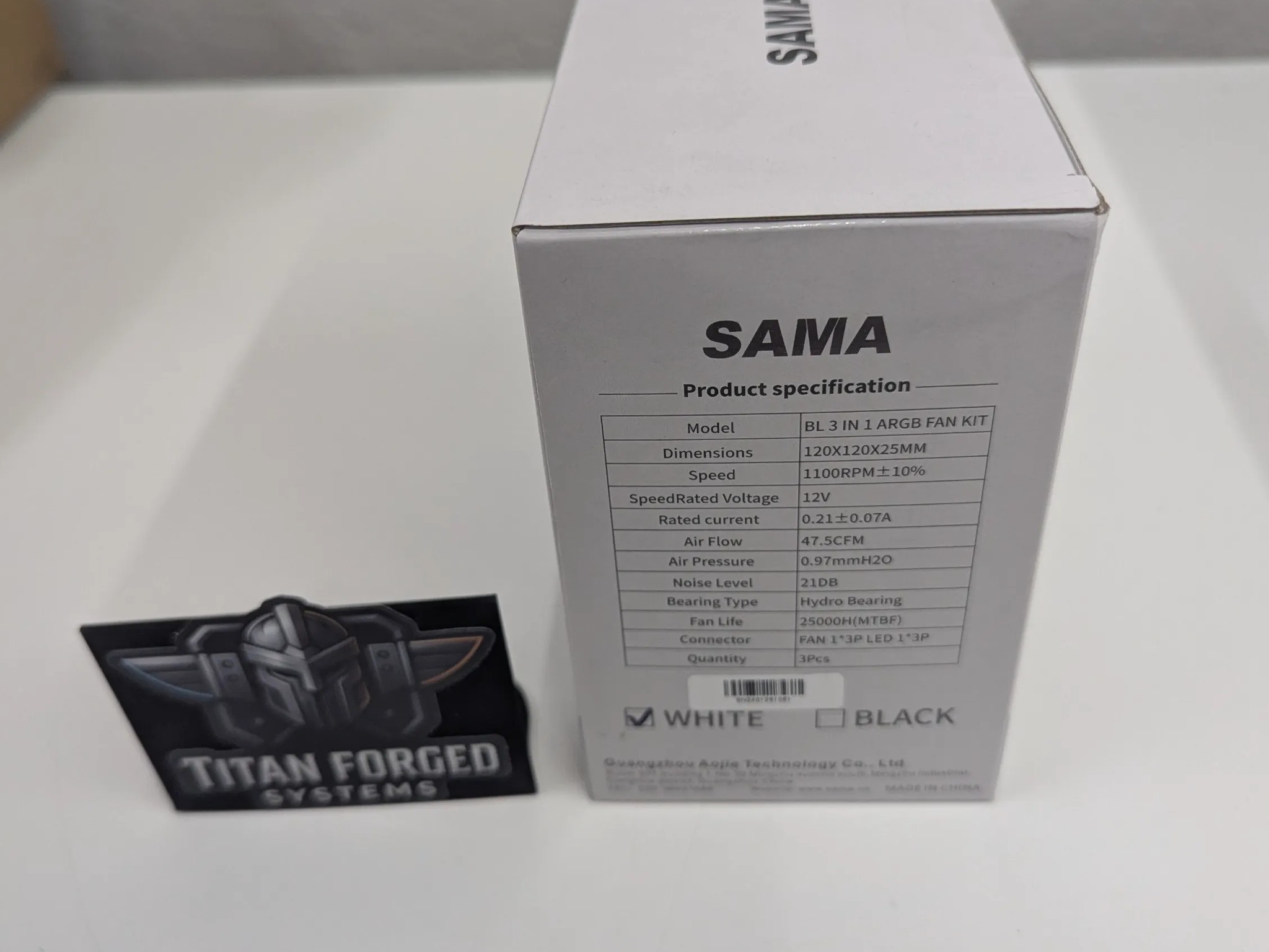 💨 SAMA BLW 3-in-1 ARGB PC Case Fans | 120mm | Fan Hub Included
