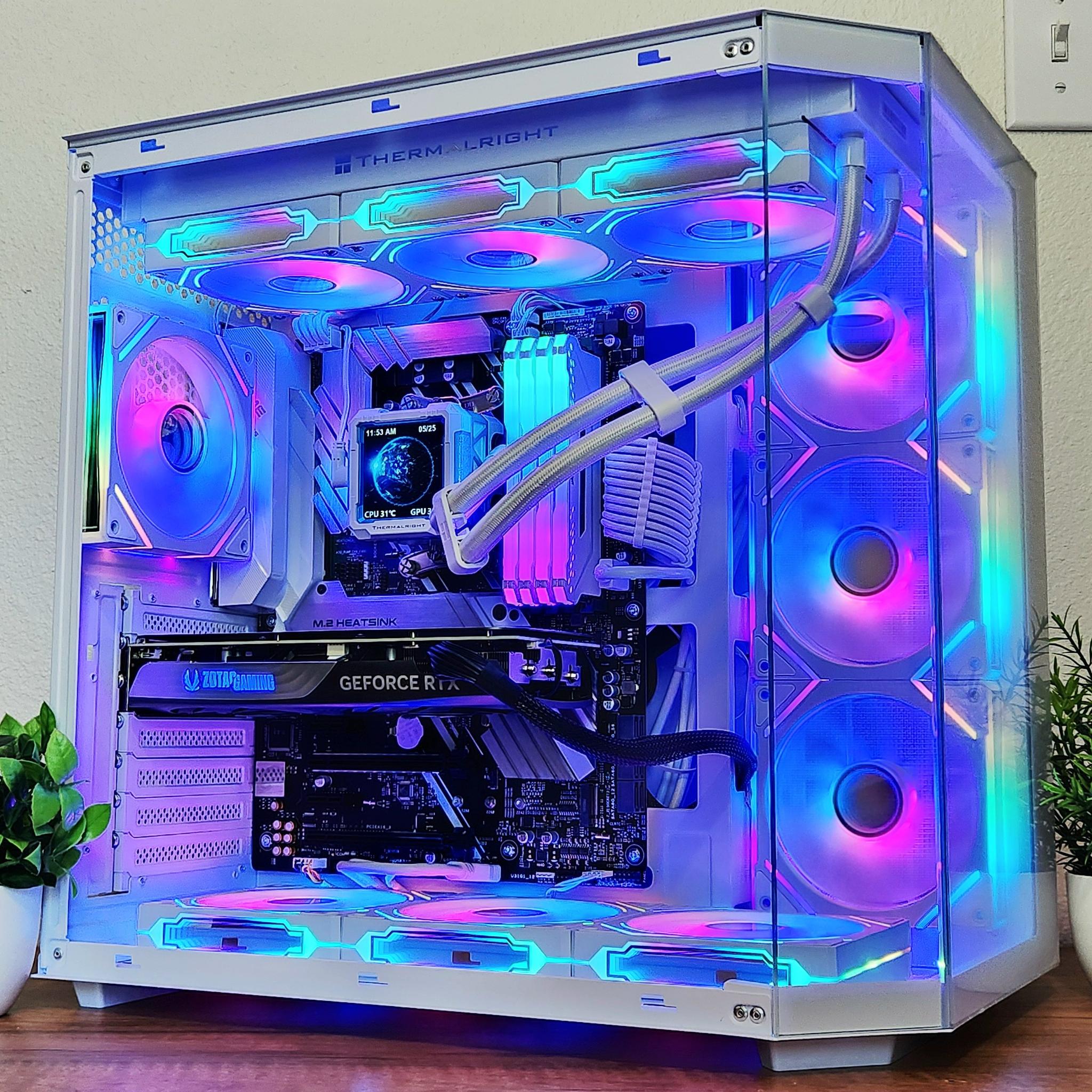 RTX 4070 Super | Ryzen 9 5900X | 32GB RAM | 1TB NVMe | WINDOWS 11 Pro |❄️The Arctic Sentinel❄️