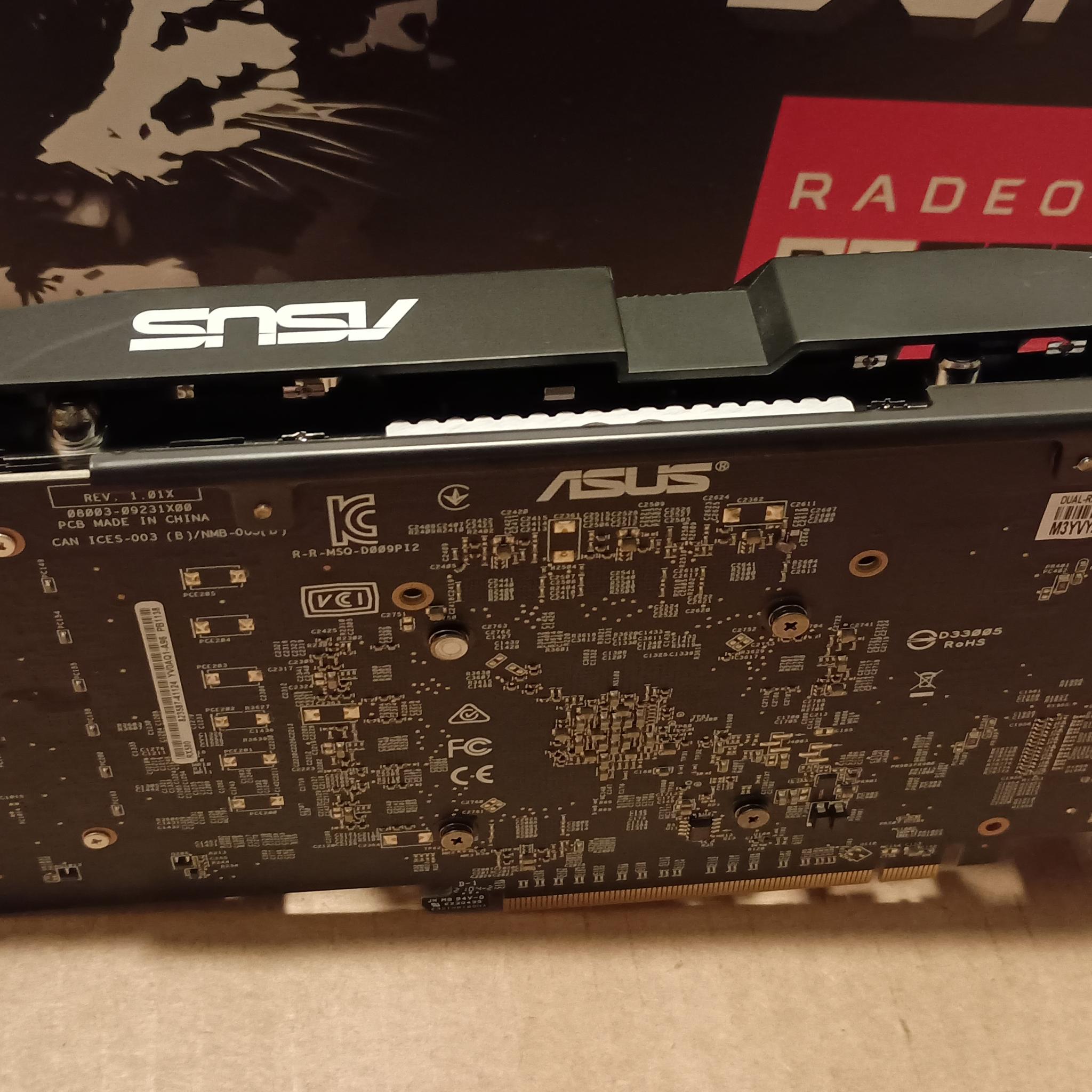 Asus DUAL Radeon RX 580 8GB