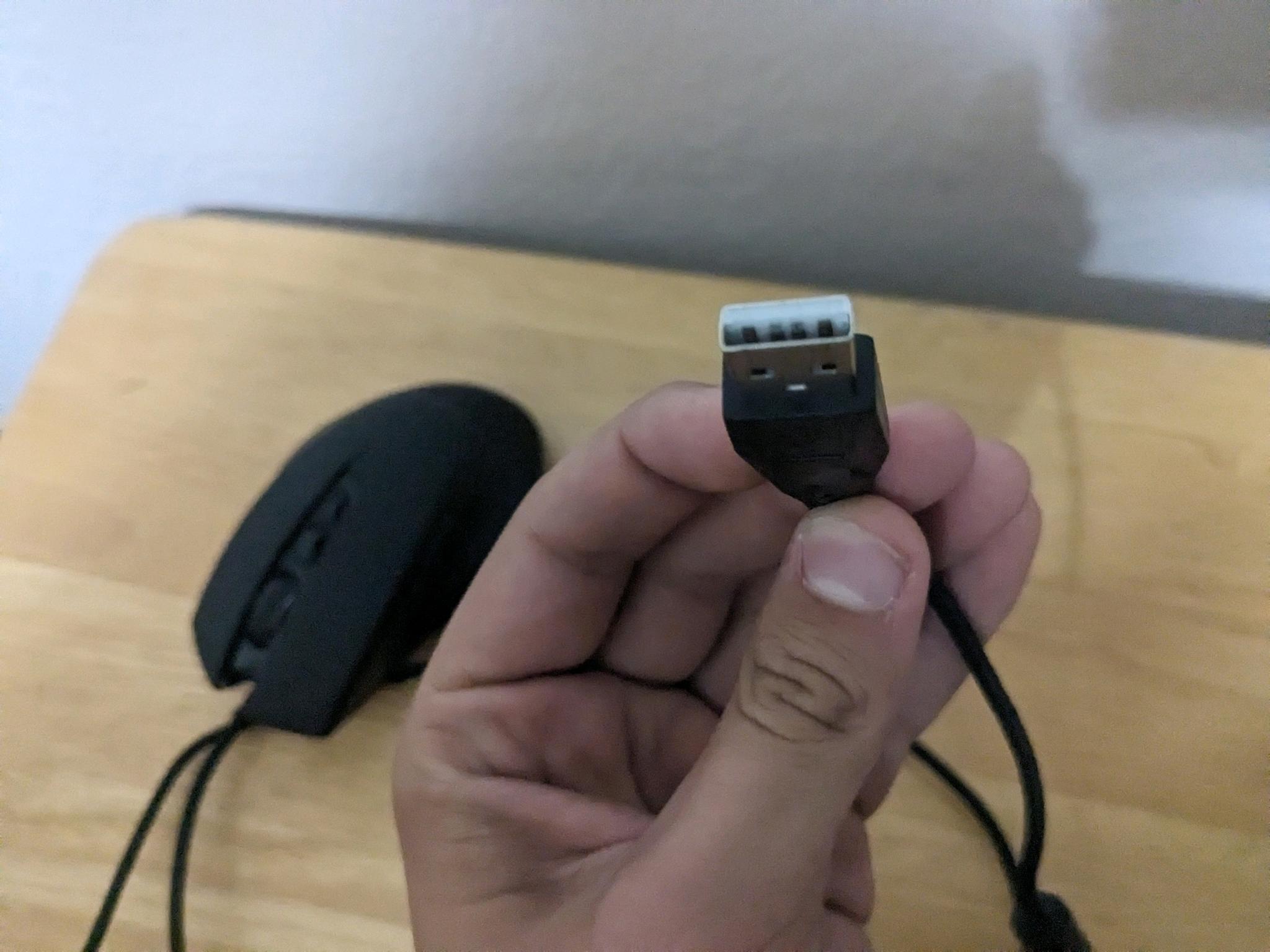 Wired Mouse With Side Buttons