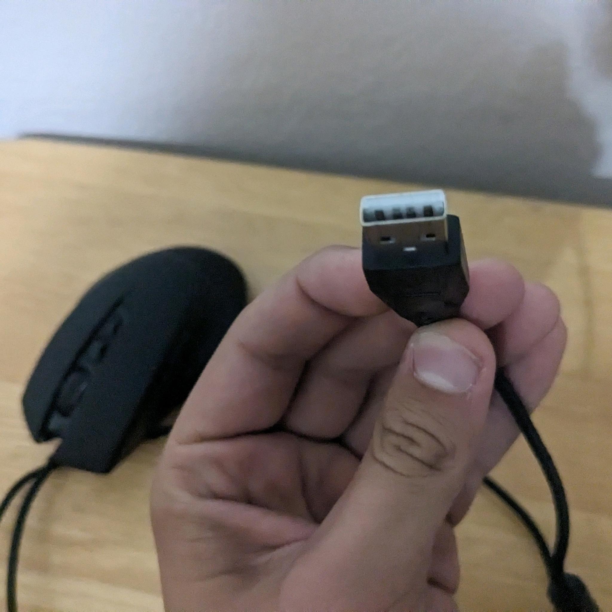 Wired Mouse With Side Buttons