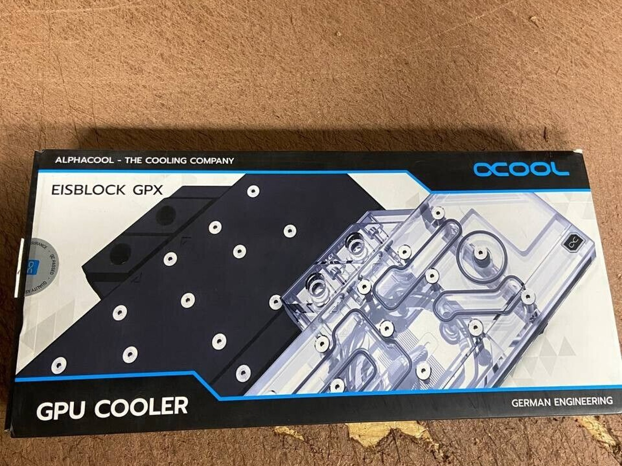 Alphacool Eisblock Aurora GPX-N Acryl Active Backplate 3090 TI Founders Edition