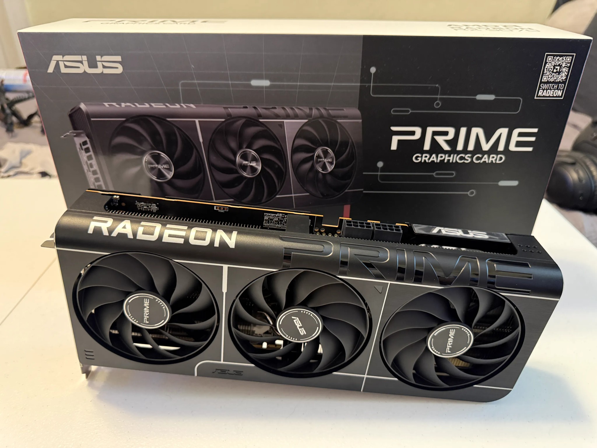 ASUS Prime Radeon RX 9070 OC Edition 16GB GDDR6 PRIME-RX9070-O16G Graphics Card