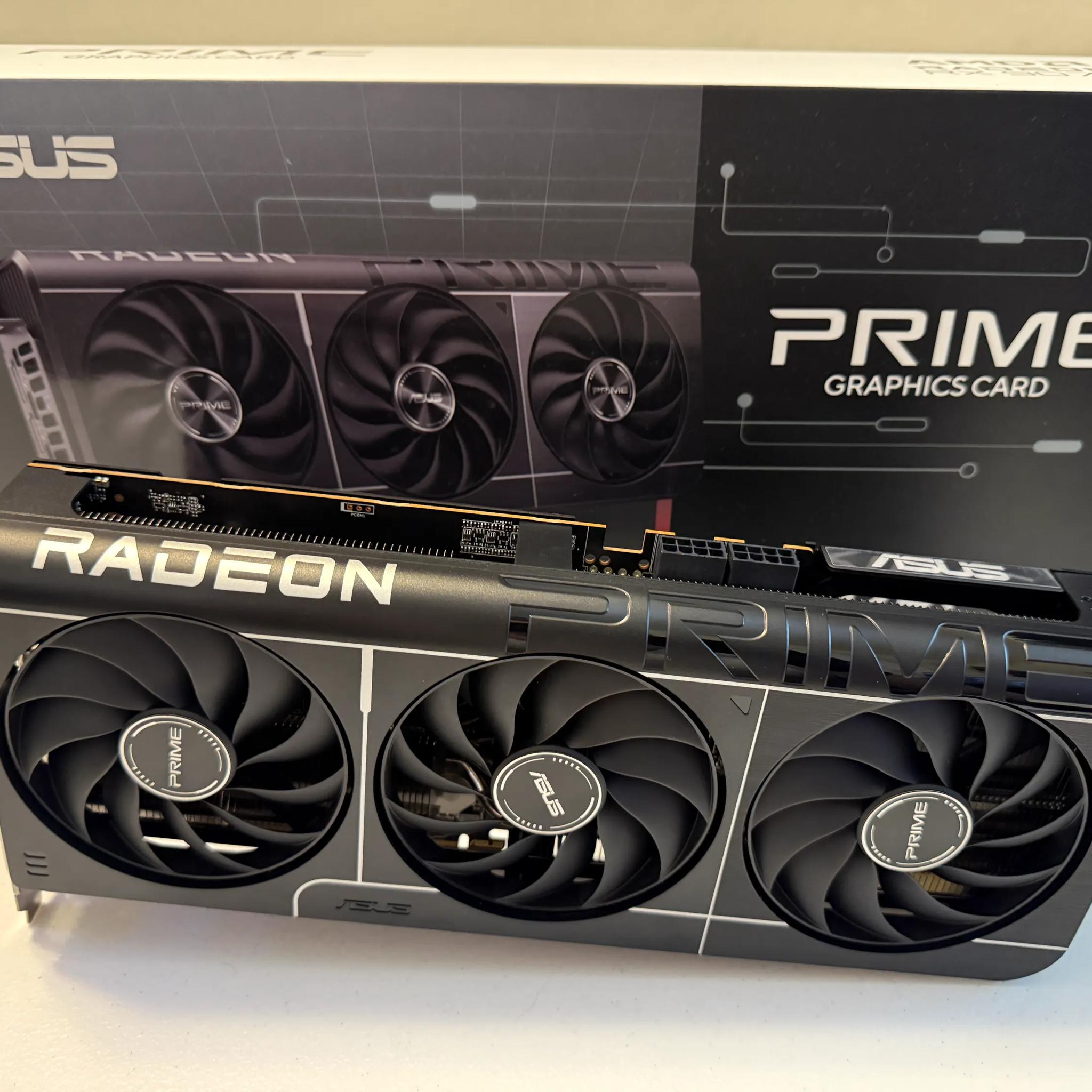 ASUS Prime Radeon RX 9070 OC Edition 16GB GDDR6 PRIME-RX9070-O16G Graphics Card