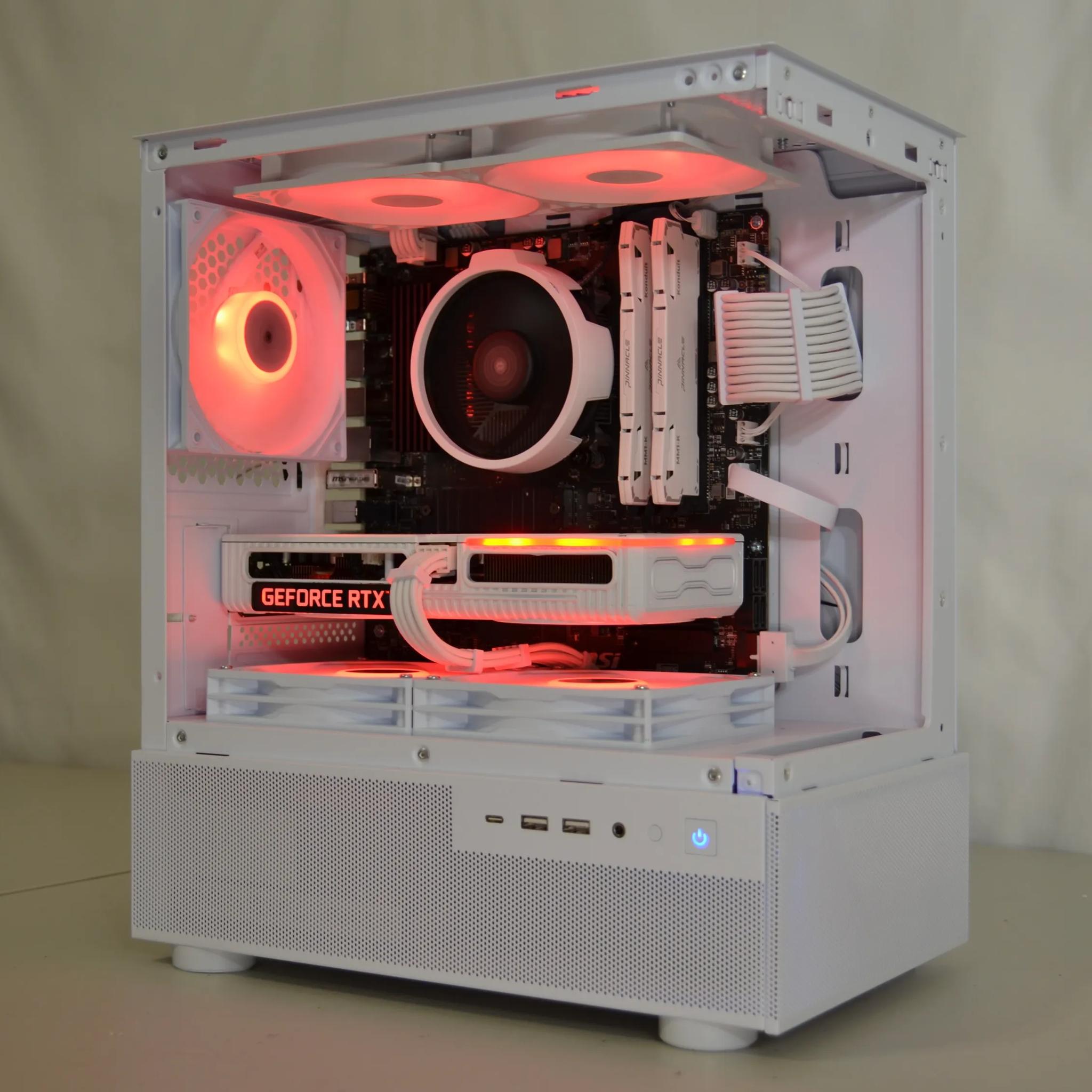 ⚪White Out V4⚪ - RTX 3060ti | Ryzen 7 3700X | 1tb NVMe | Windows 11 FULLY Activated
