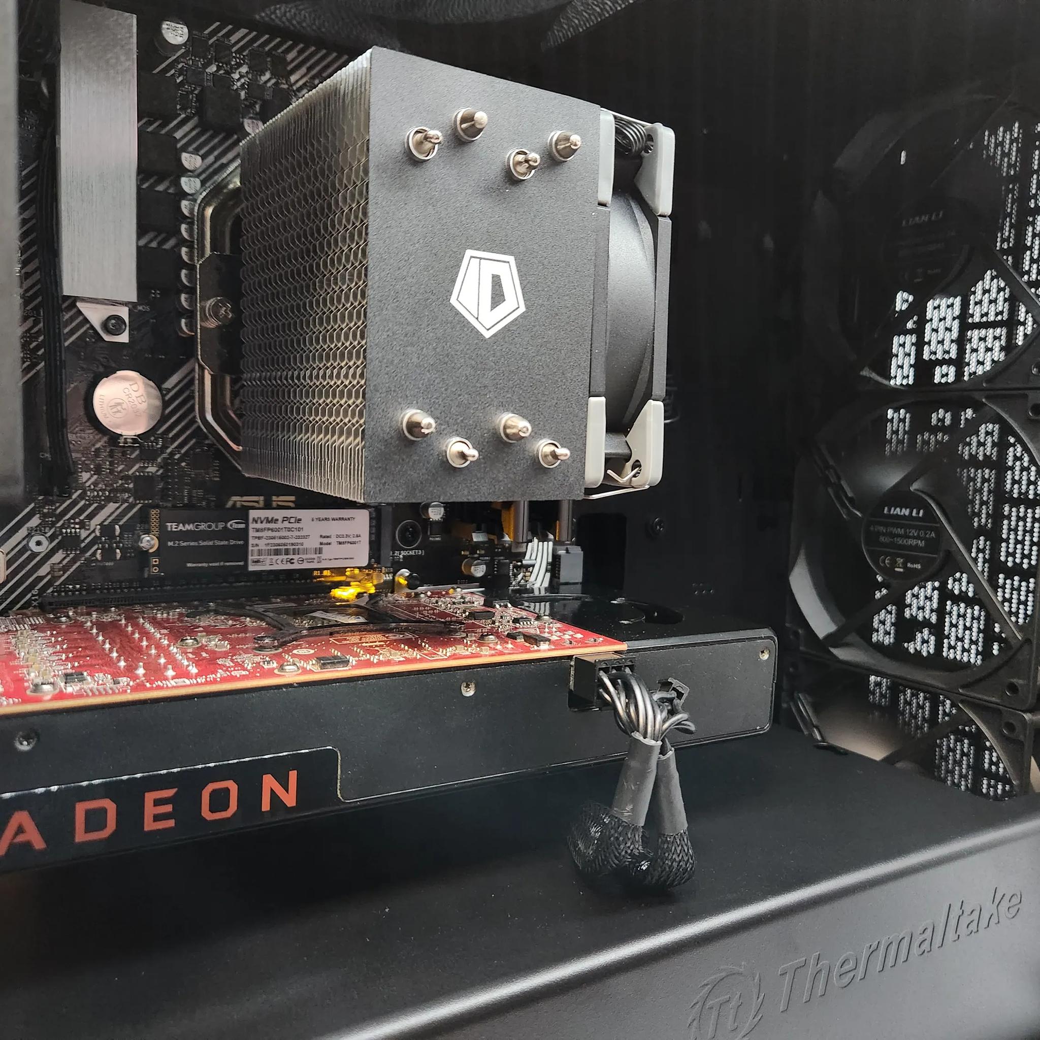 Budget Baller Stealth Build Ryzen 5 / 16GB / 1TB / RX570X