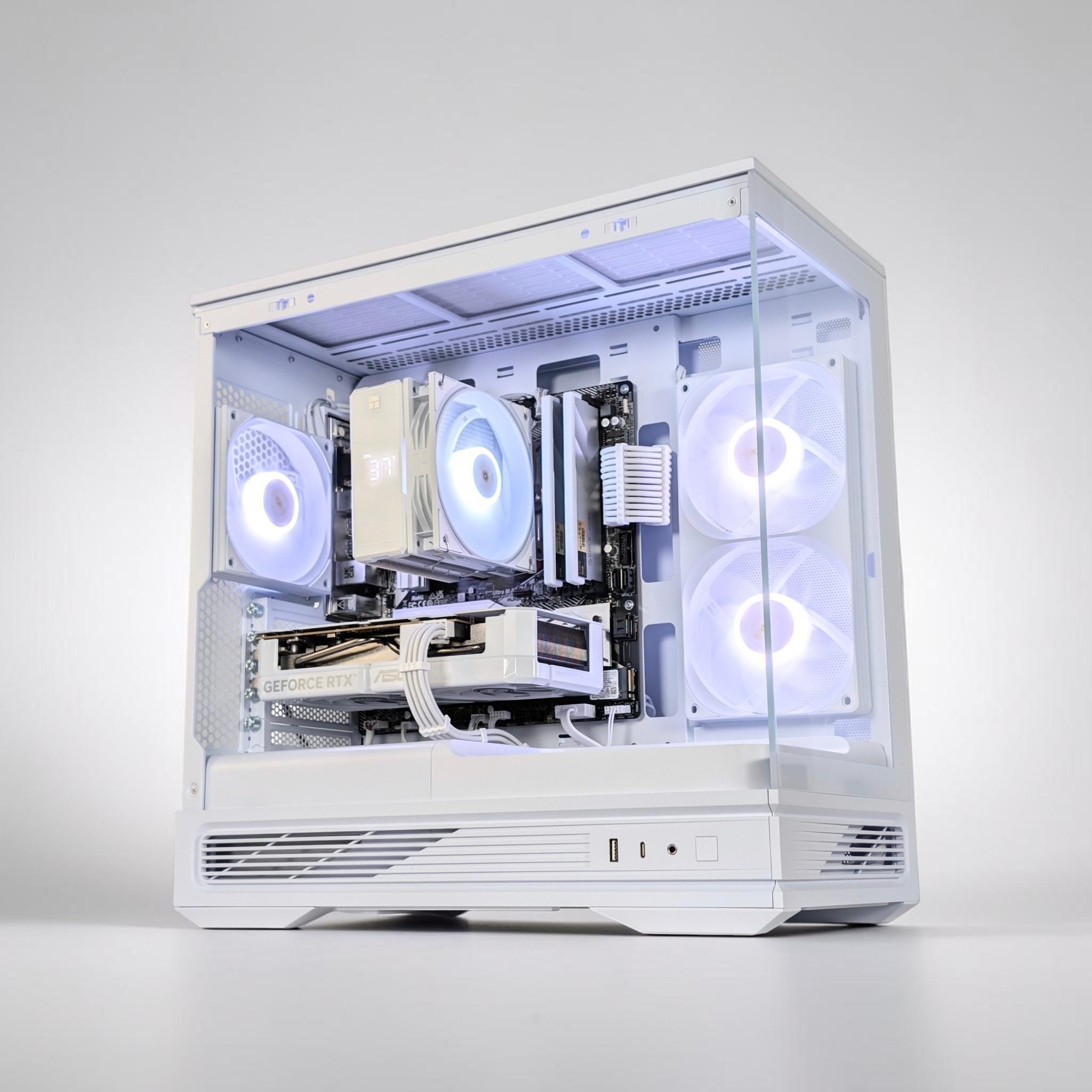 🤍Gaming PC❄️Nvidia RTX 5060 8GB❄️ AMD Ryzen 5 5500❄️16GB DDR4 RAM❄️1 TB