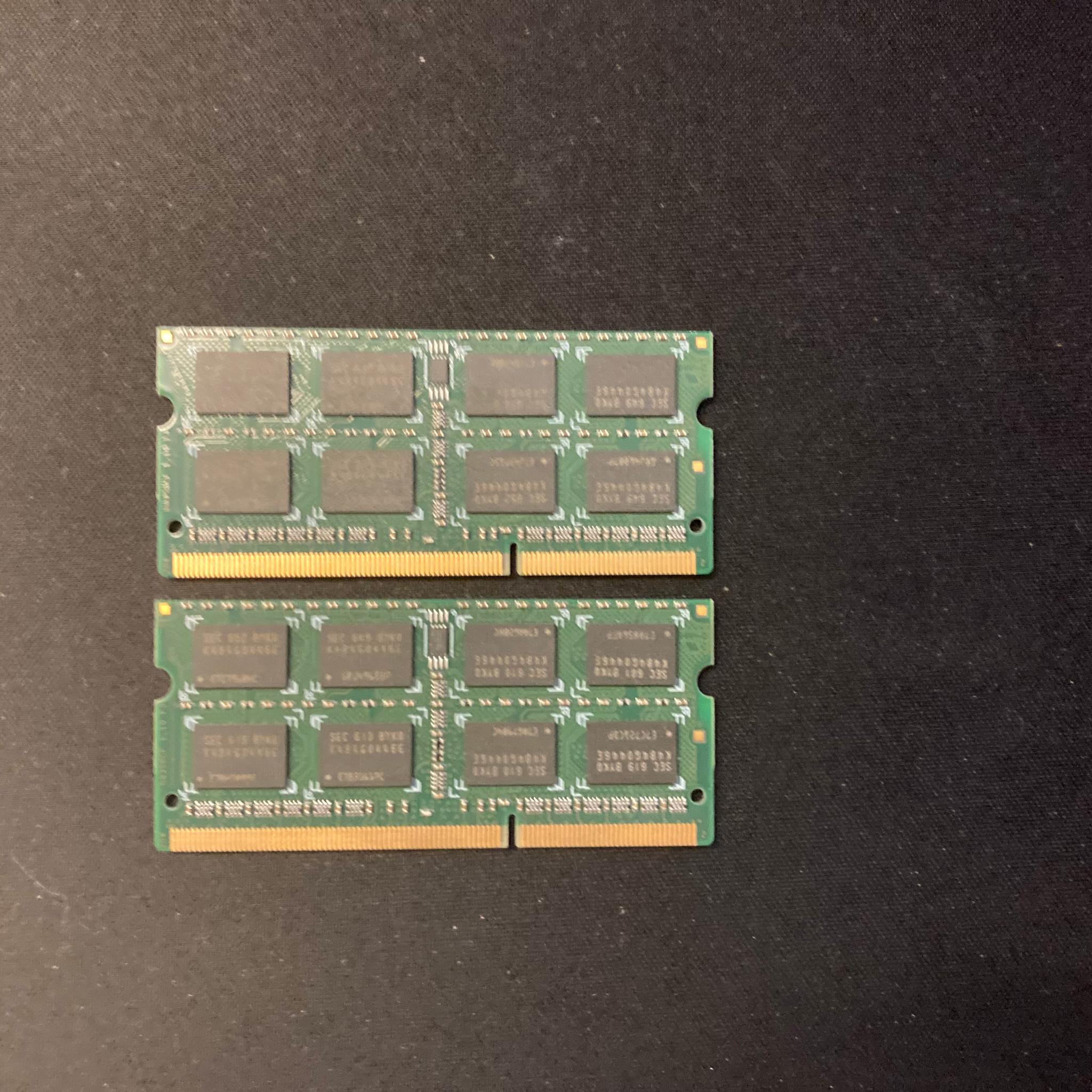 Silicon Power 16GB (2x8GB) DDR3 1600MHz SO-DIMM Laptop RAM Kit — Lightly Used & Tested
