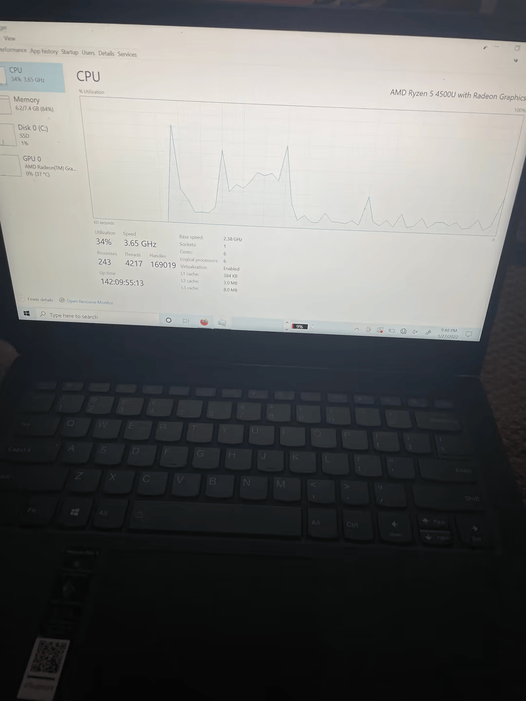 Lenovo Flex 5 14 inch| Ryzen 5 4500U|Vega Graphics|Touchscreen + Pen