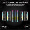 Corsair Vengeance RGB DDR5 RAM CL32 6400MTS 96GB(2X48GB)