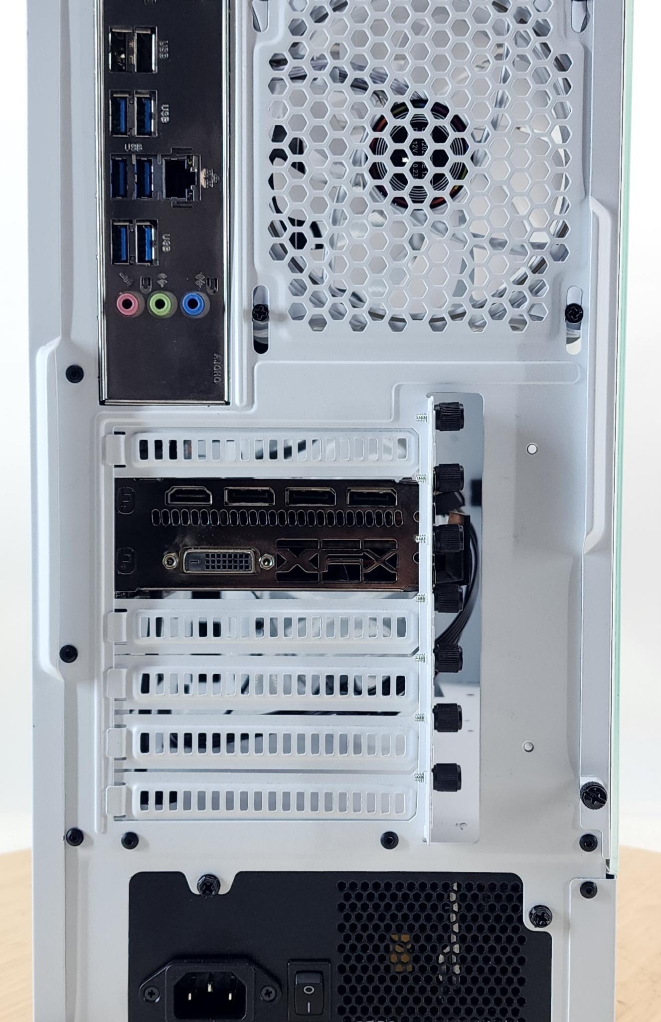 Gaming PC Ryzen 5 1600 8GB RAM 256GB SSD + 500GB HDD RX 470 8GB Win11 Computer