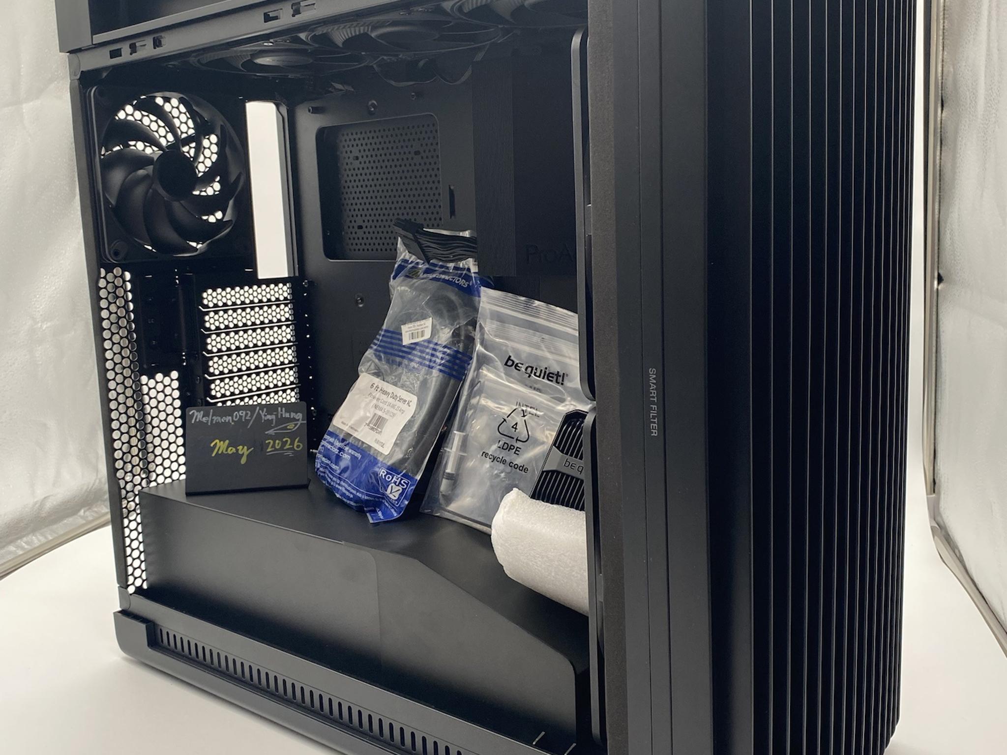 ASUS ProArt PA602 E-ATX PC Case with Be quite 420 AIO