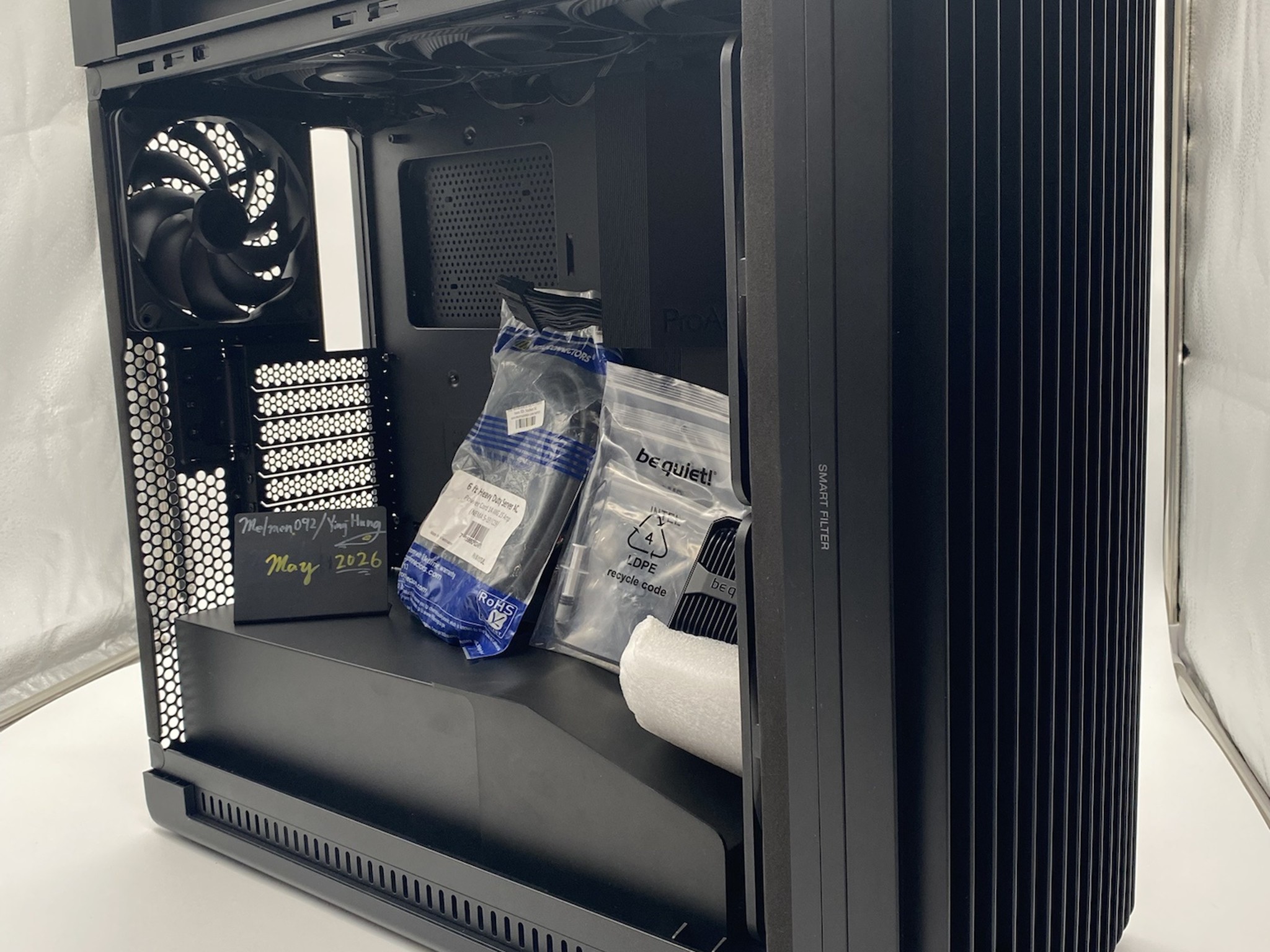 ASUS ProArt PA602 E-ATX PC Case with Be quite 420 AIO