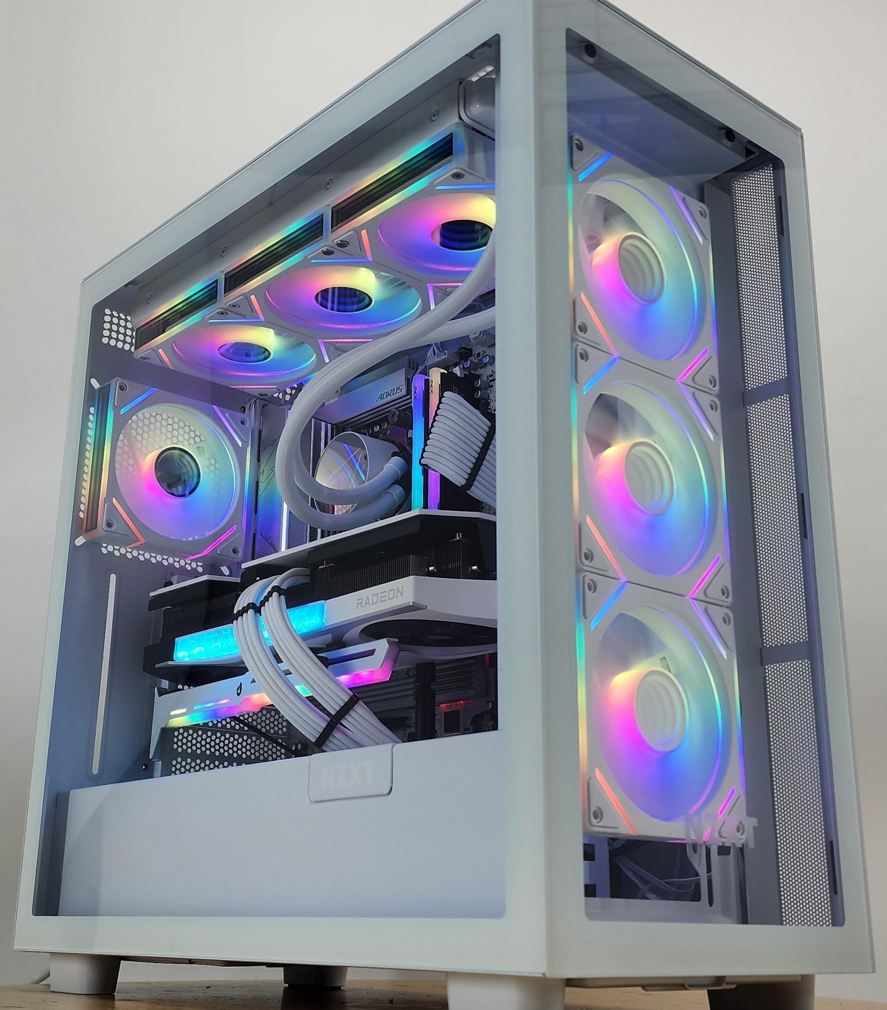 Gaming PC Ryzen 7 7800X3D 32GB RAM 2TB SSD RX 9070 XT 16GB Windows 11 Computer