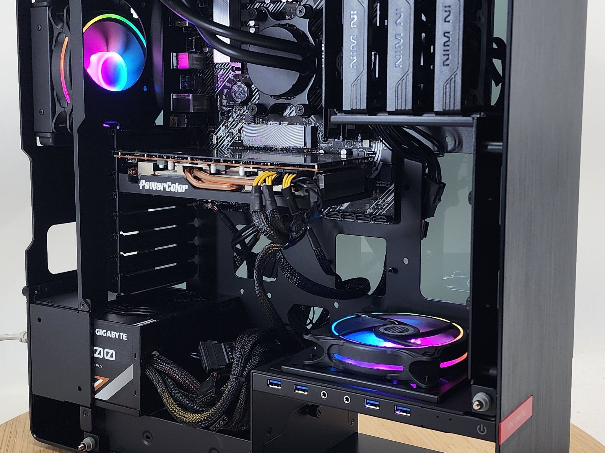 Gaming PC Ryzen 7 3700X 16GB RAM 512GB SSD RX 5700 XT 8GB Windows 11 Computer