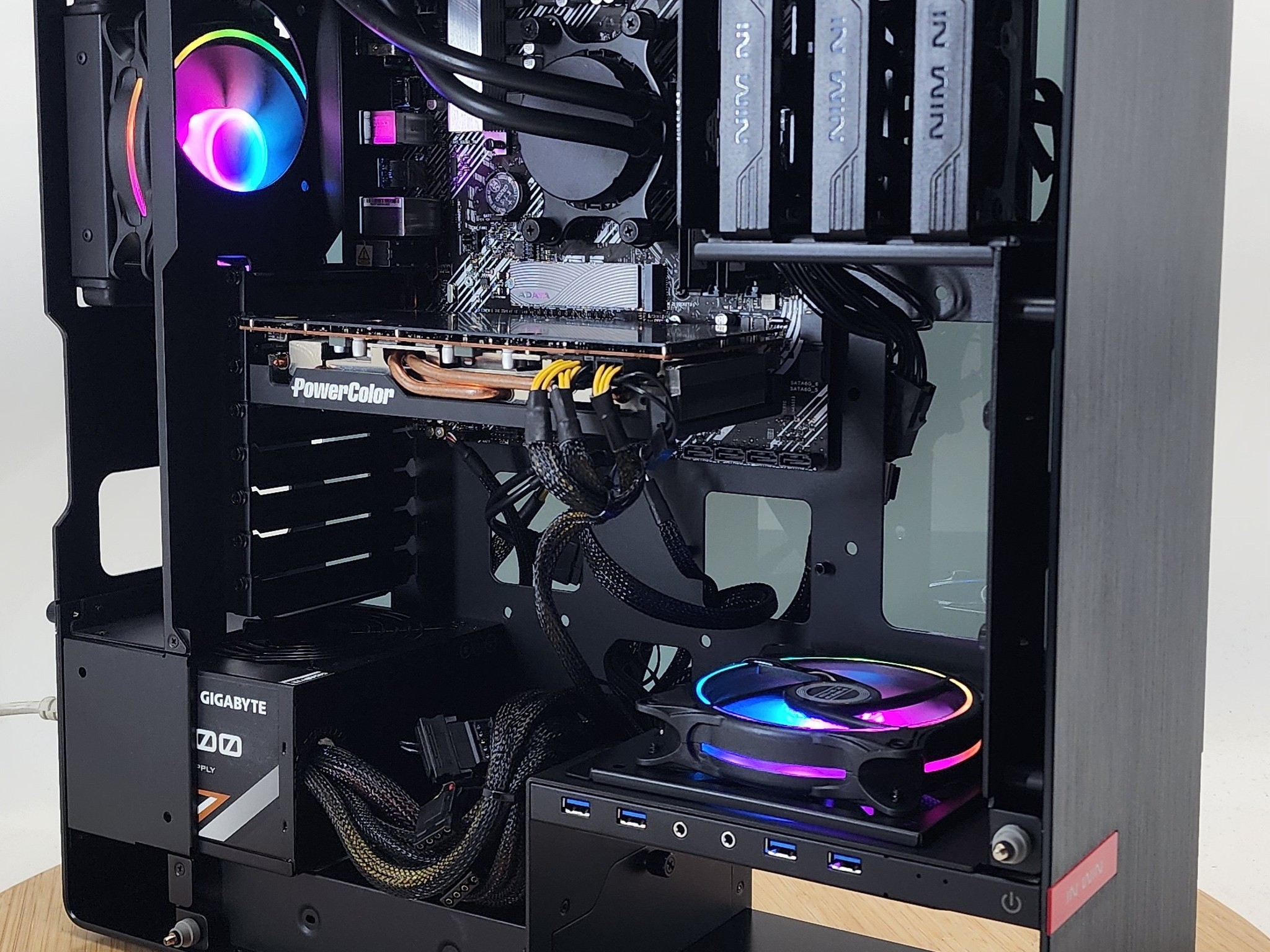 Gaming PC Ryzen 7 3700X 16GB RAM 512GB SSD RX 5700 XT 8GB Windows 11 Computer