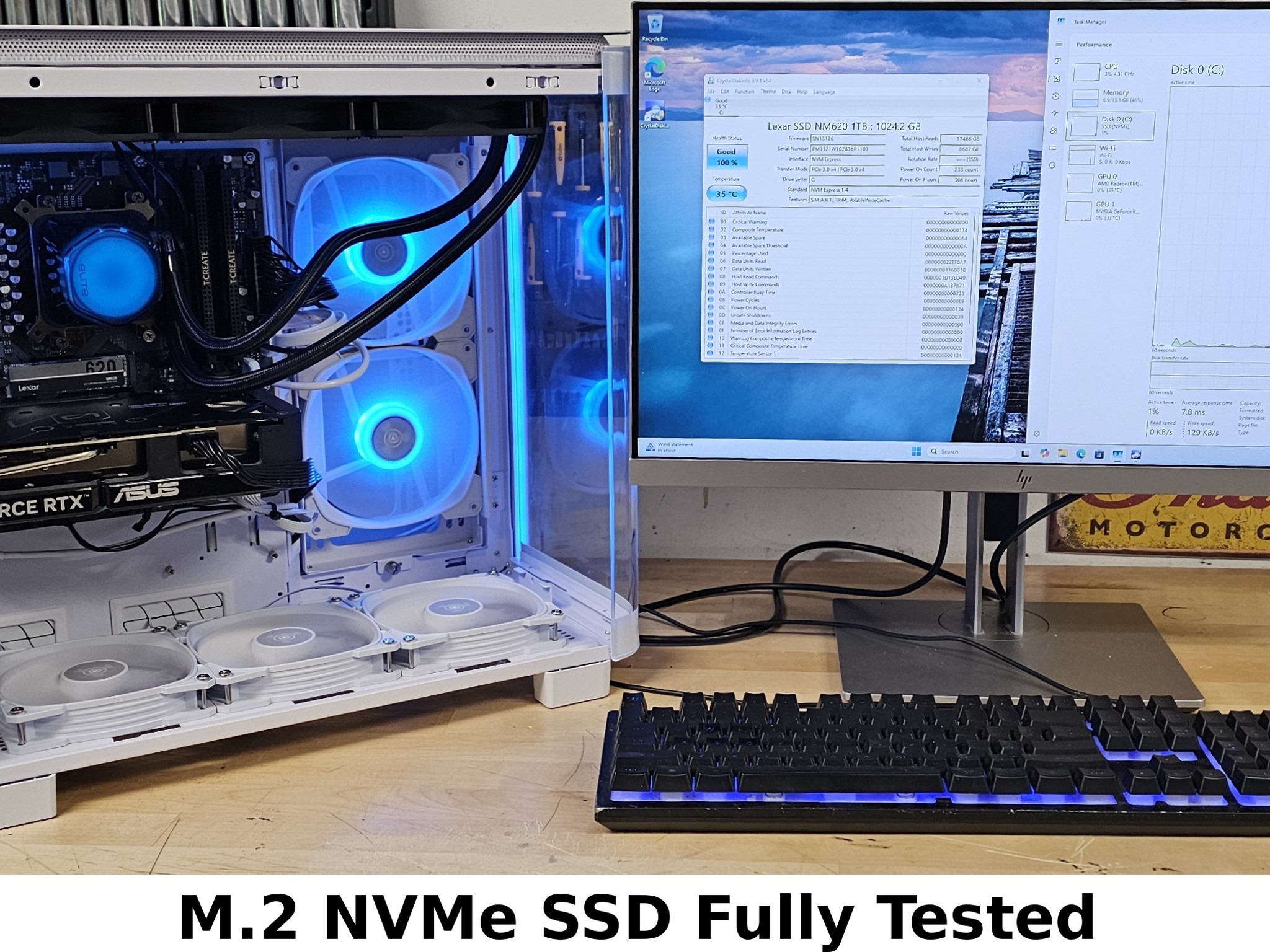 1TB NVMe M.2 SSD Lexar NM620