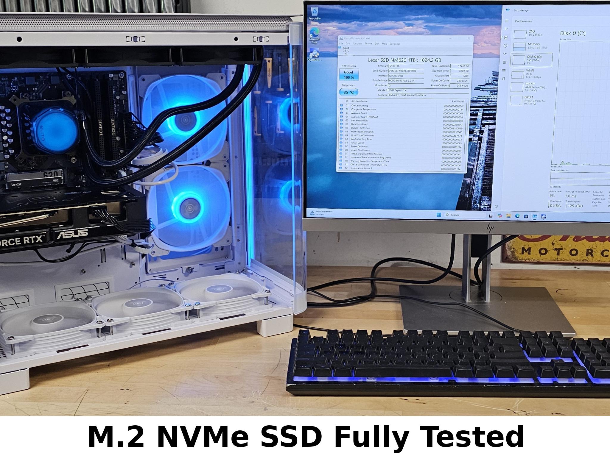 1TB NVMe M.2 SSD Lexar NM620