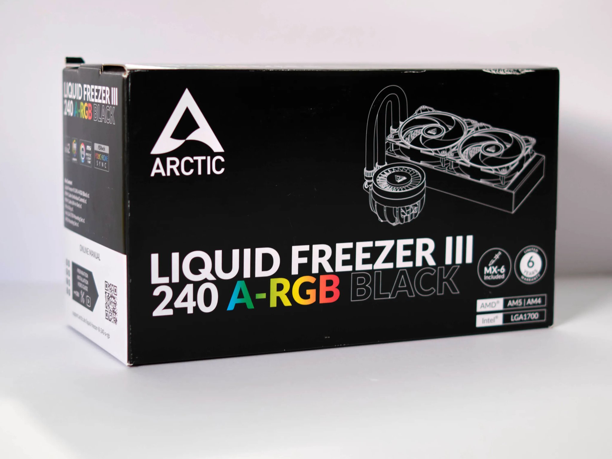 ARCTIC COOLING Liquid Freezer III - 240 A-RGB (Black) CPU Cooler