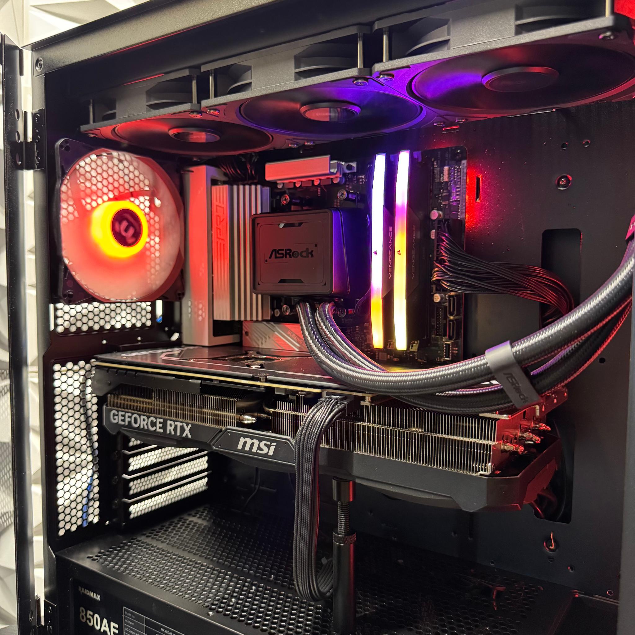 RTX 4070 Ti Super / Ryzen 7 7700X3D / 32GB DDR5 Ram / 1TB SSD / Creator pc / Gaming pc /