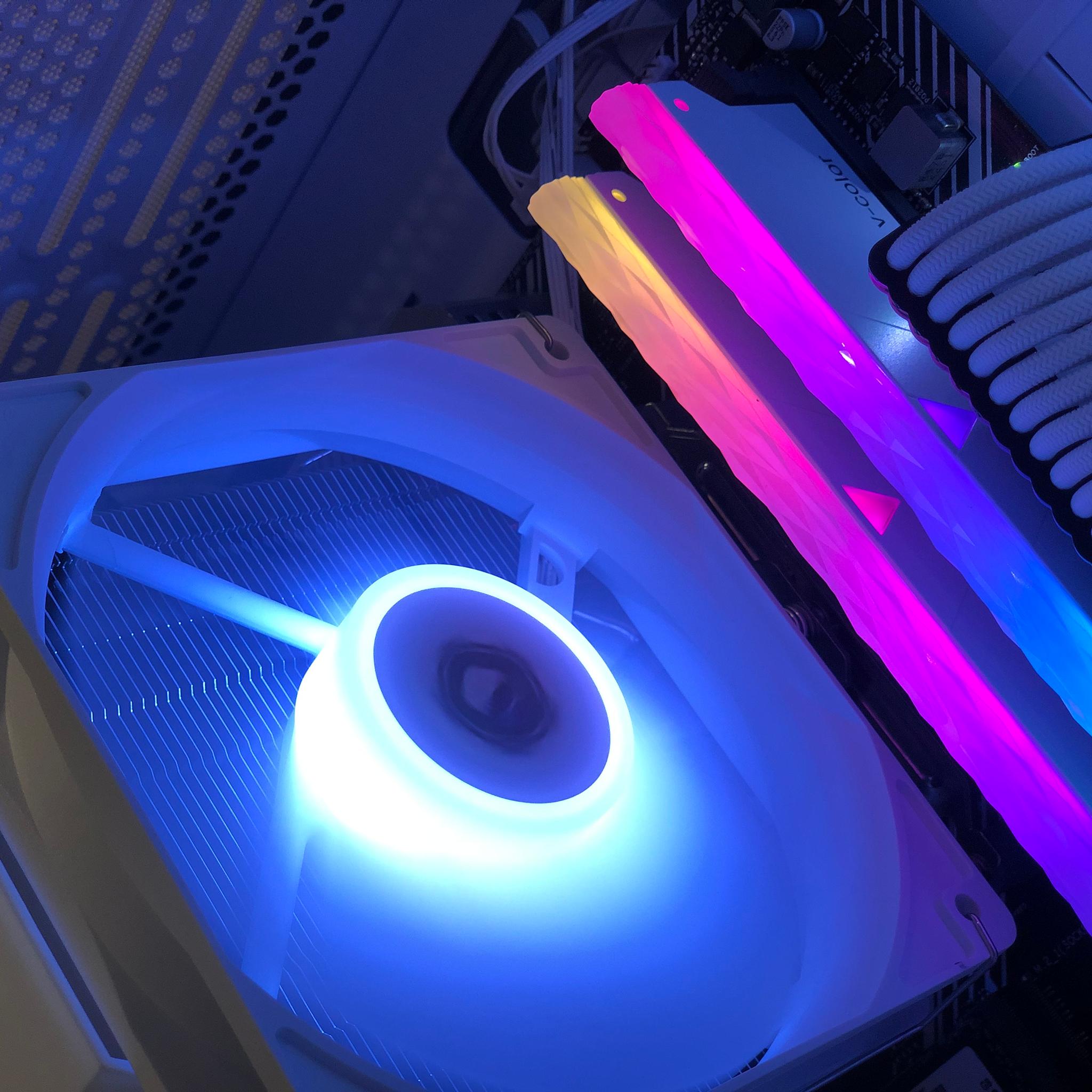 $675 White Gaming Pc - ryzen 5 - 2060 - 16gb or ram