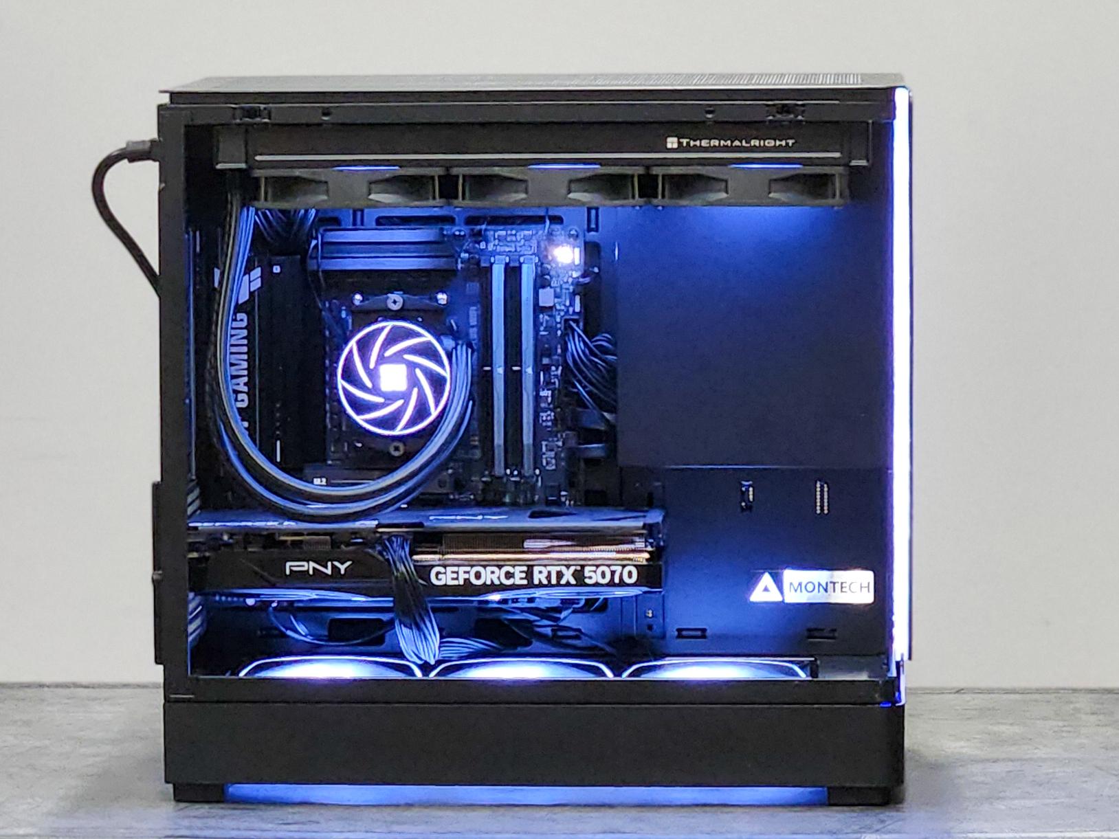 ⚫ RTX 5070 12GB |Ryzen 9 7900X | Custom Gaming/Streaming/Productivity PC | 32GB DDR5 | 1TB SSD⚫