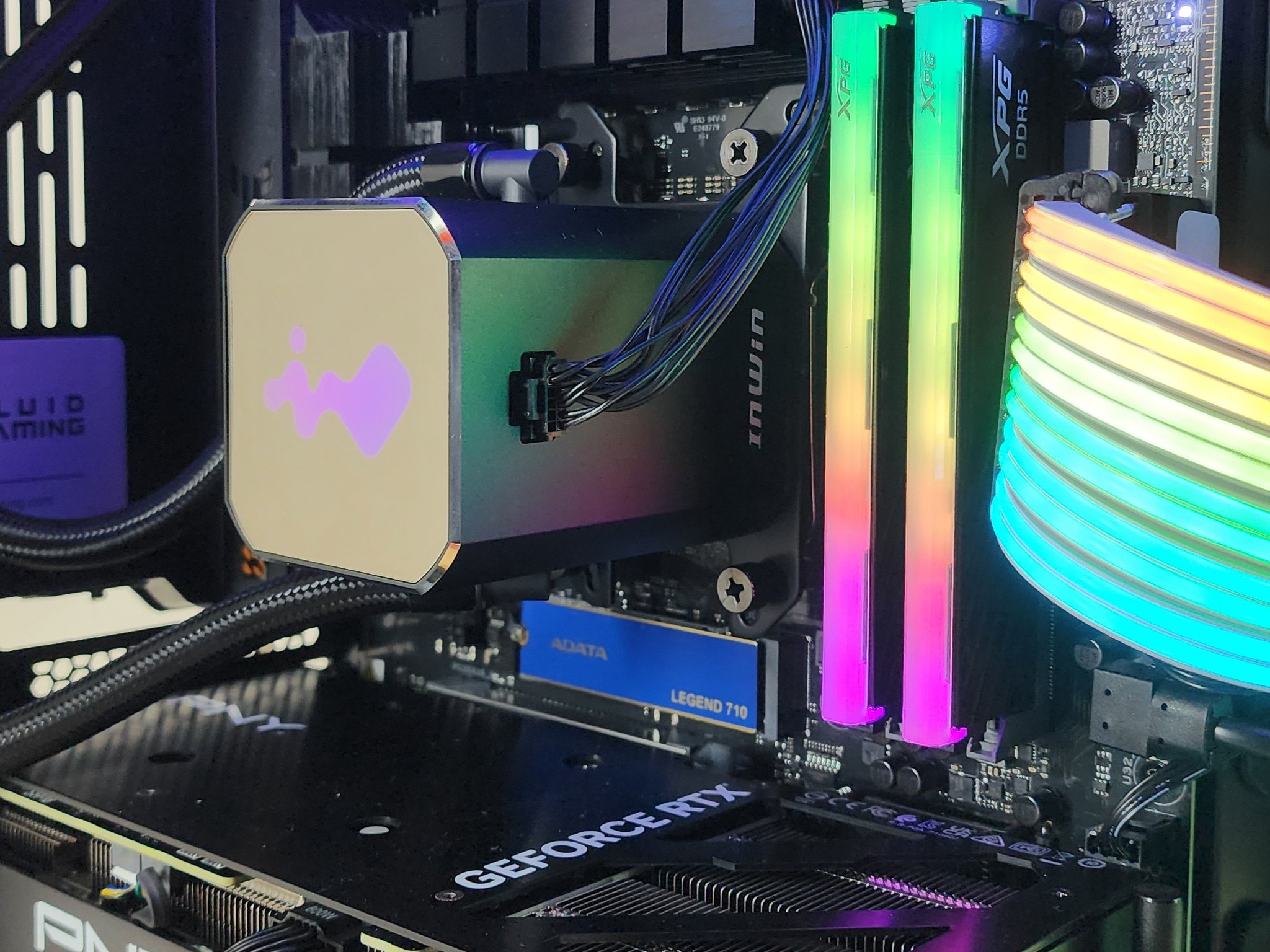 Gaming PC Ryzen 7 9700X 32GB RAM 2TB SSD RTX 4070 SUPER 12GB Windows 11 Computer