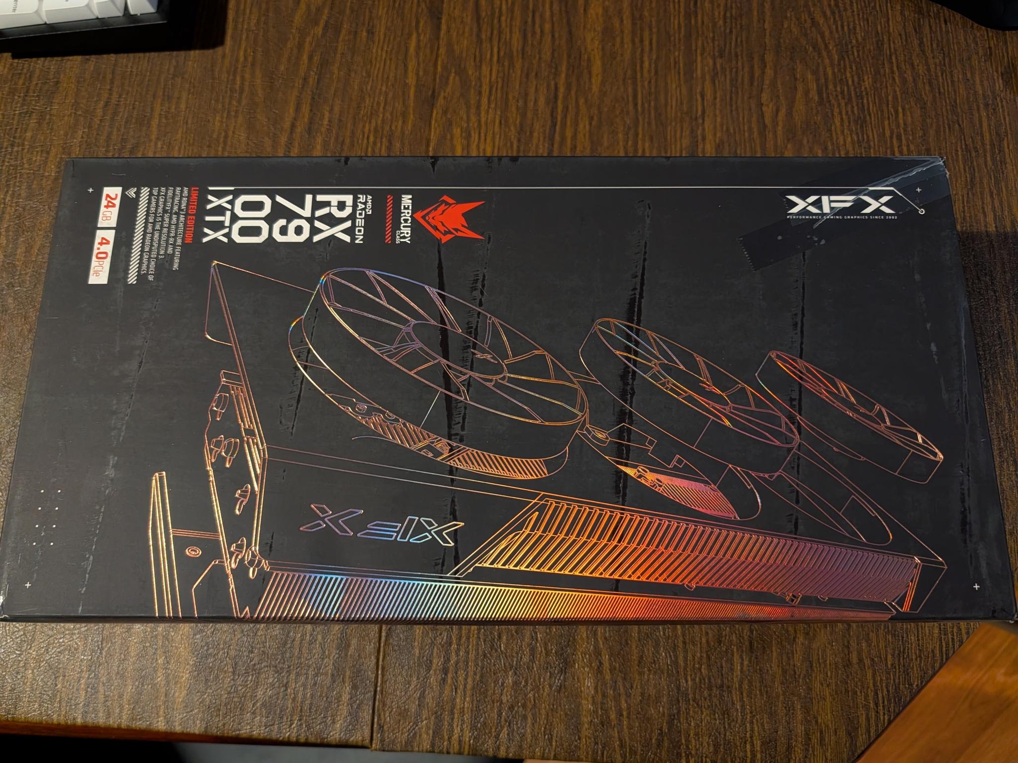 XFX Mercury AMD Radeon RX 7900 XTX Magnetic Air Graphics Card 24GB - Great Condition