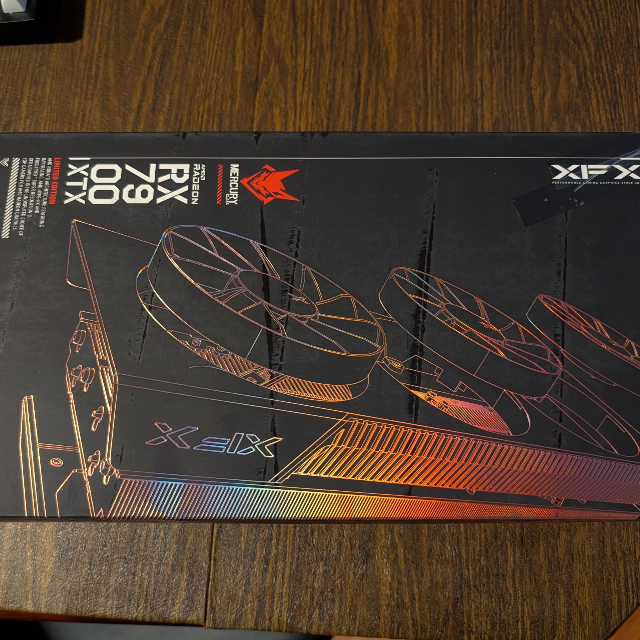 XFX Mercury AMD Radeon RX 7900 XTX Magnetic Air Graphics Card 24GB - Great Condition