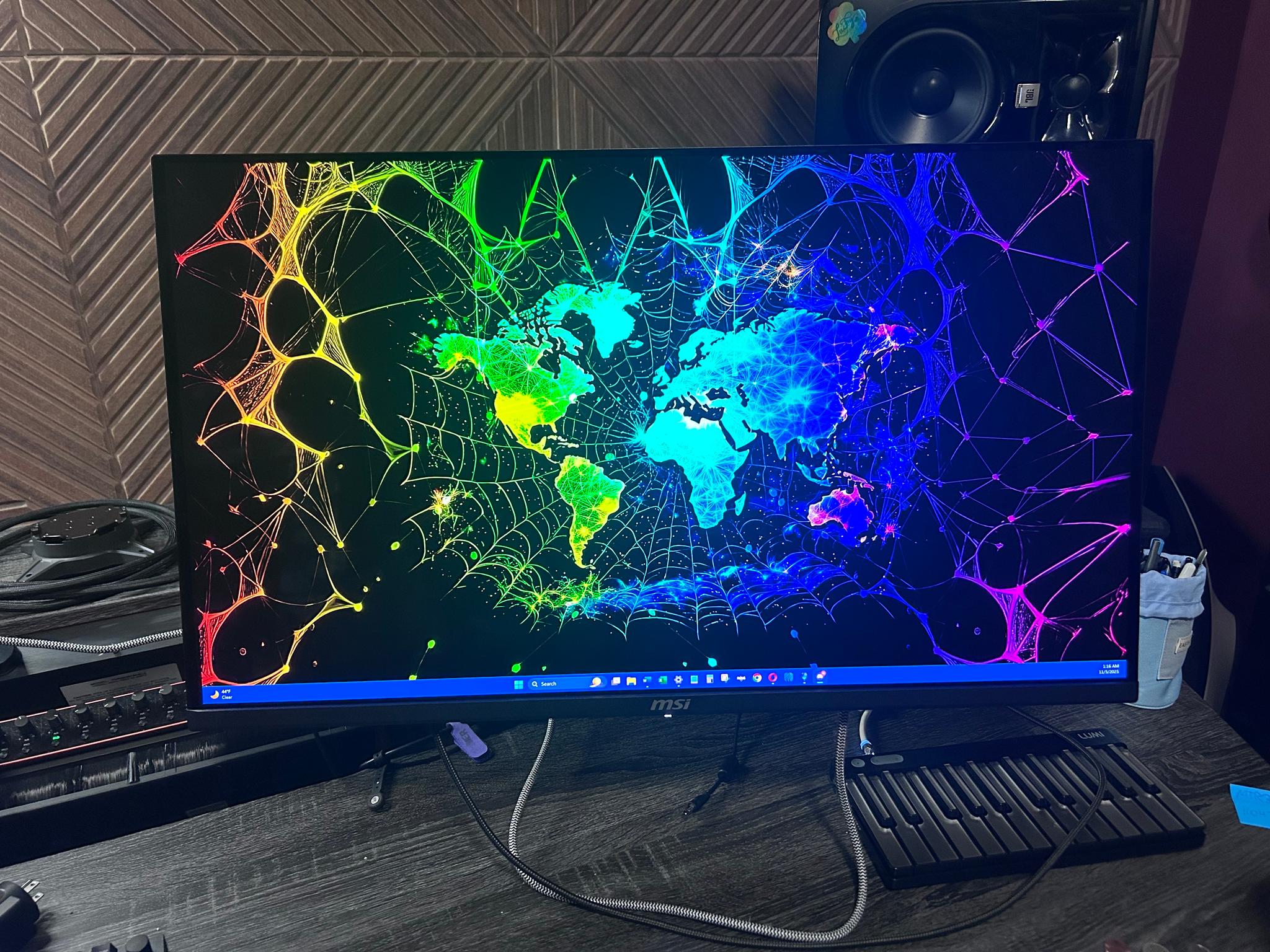 MSI QD-OLED 32" (4K) (165Hz) Gaming Monitor (MAG 321UP) (See Corner Damage) (Accepting Offers)