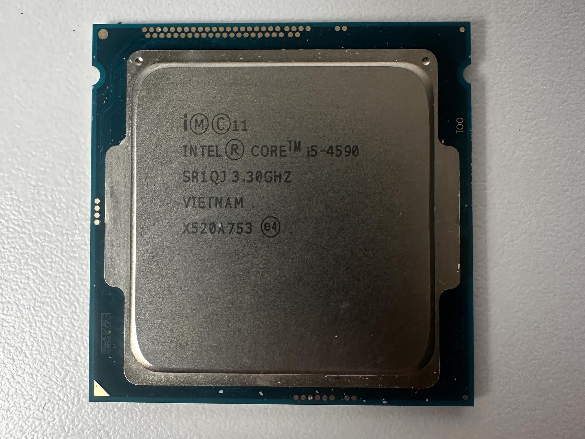 GIGABYTE GA-Q87M-D2H, I5 4590, 16gb DDR3 Combo! LGA1150 mATX Motherboard W/ IO