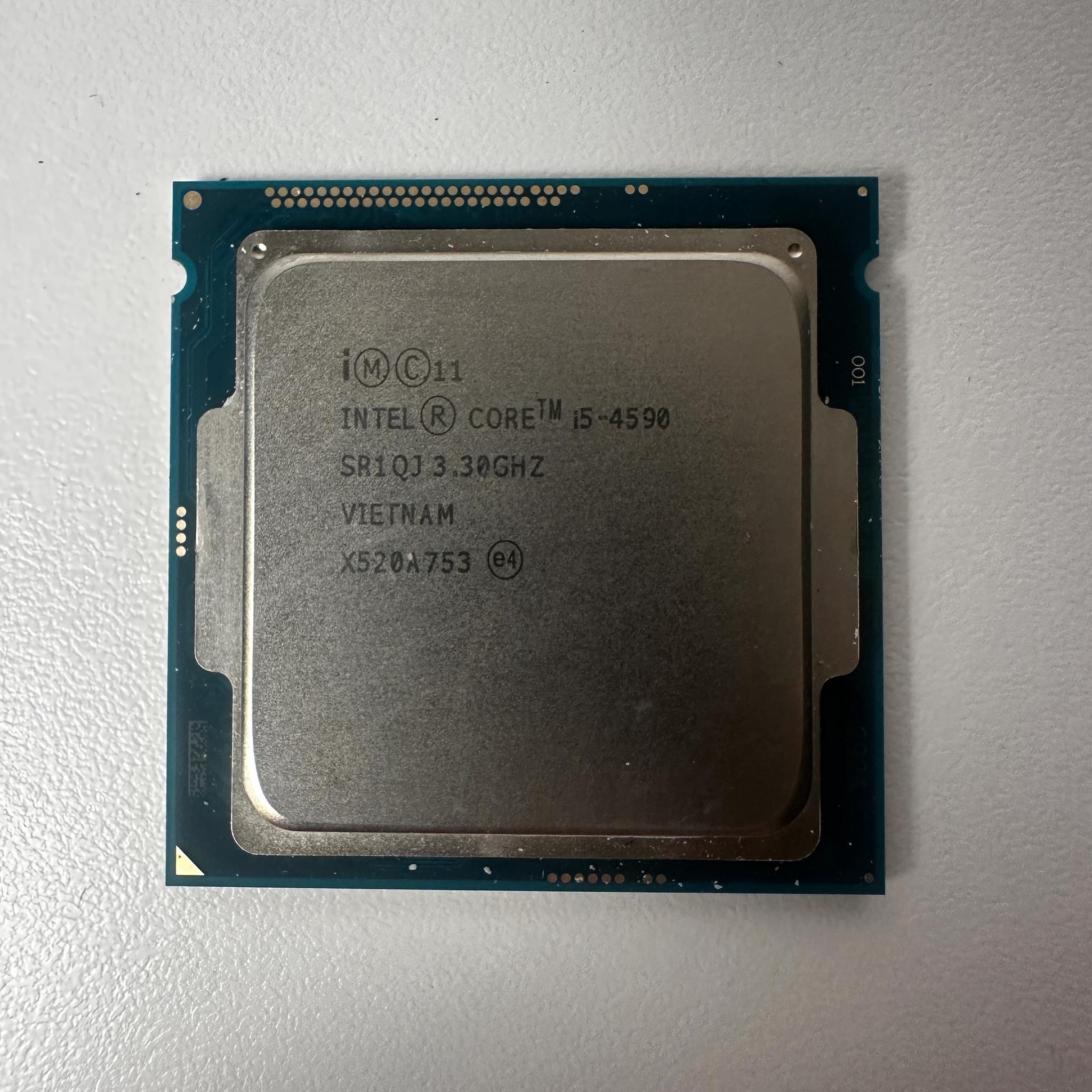 GIGABYTE GA-Q87M-D2H, I5 4590, 16gb DDR3 Combo! LGA1150 mATX Motherboard W/ IO