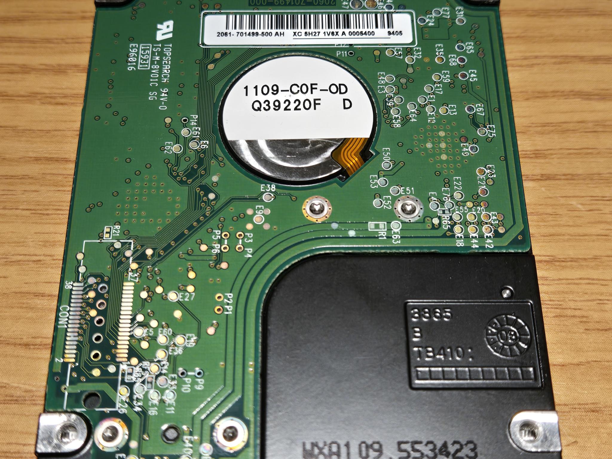 USED WD Scorpio Blue 250GB 5400RPM HDD