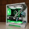 White gaming Pc | RTX 4070 12GB | 12600K | DDR4/5 |32GB RAM | 1TB | Windows 11 |