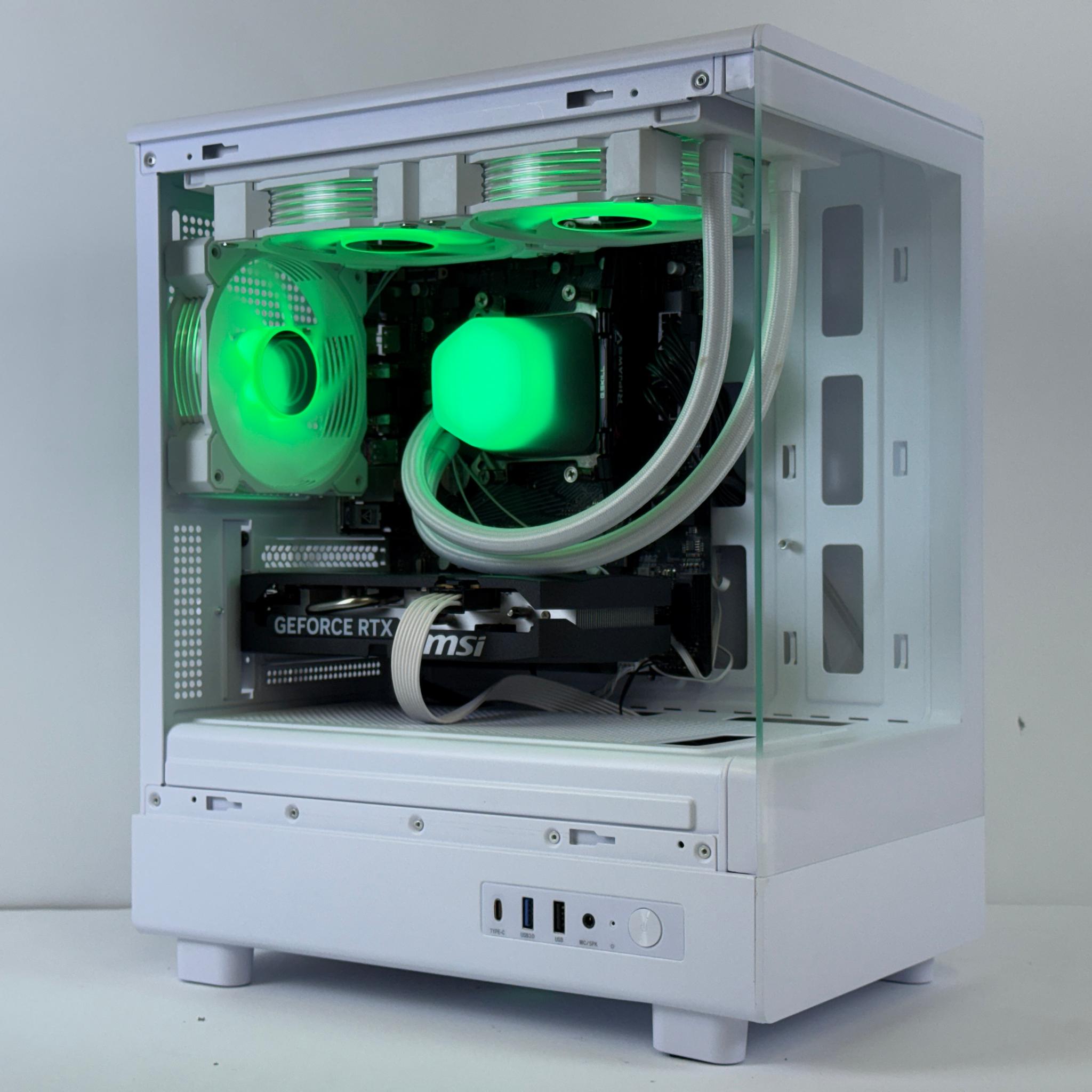 Ryzen 5 X3D | RTX 5060 | 16GB RAM | 1TB NVMe SSD | White Custom Gaming PC