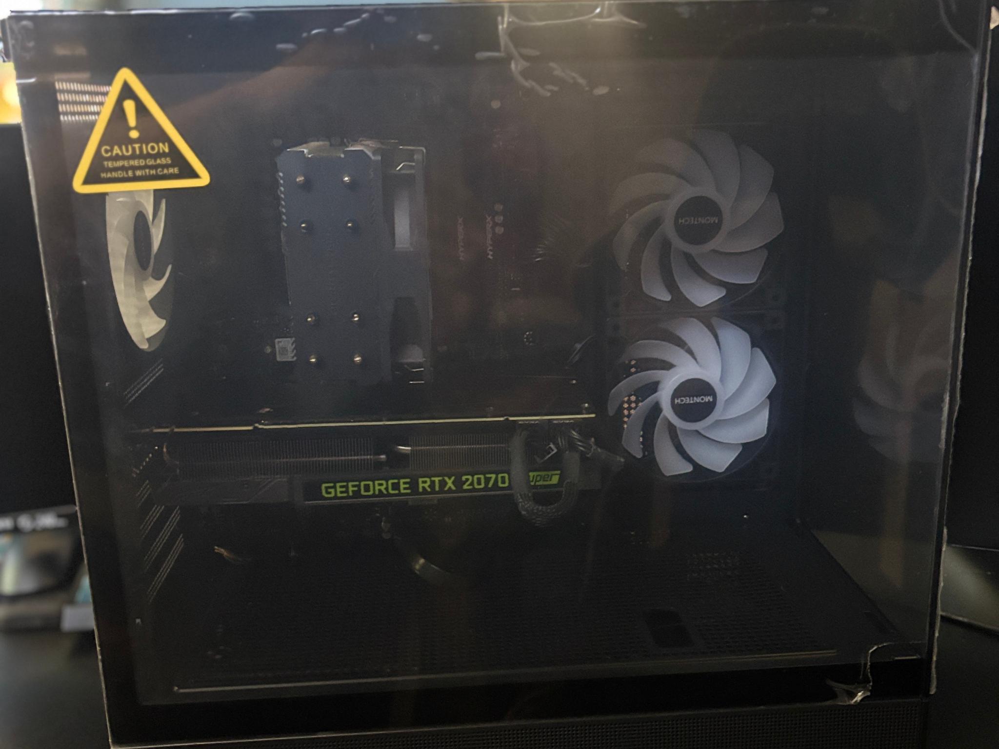 Custom Gaming PC Build (AMD Ryzen 5 3600, RTX 2070 SUPER, 16 GB DDR4 Ram, 512GB Nvme SSD)