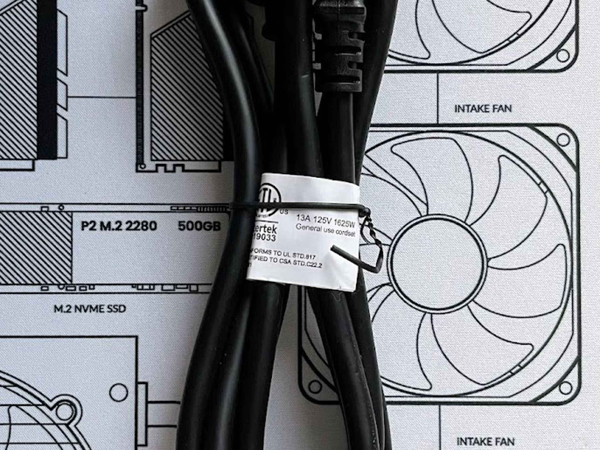 Corsair CX750M - 750 Watt 80 PLUS Bronze Certified Semi-Modular ATX PSU w/ All Original Cables