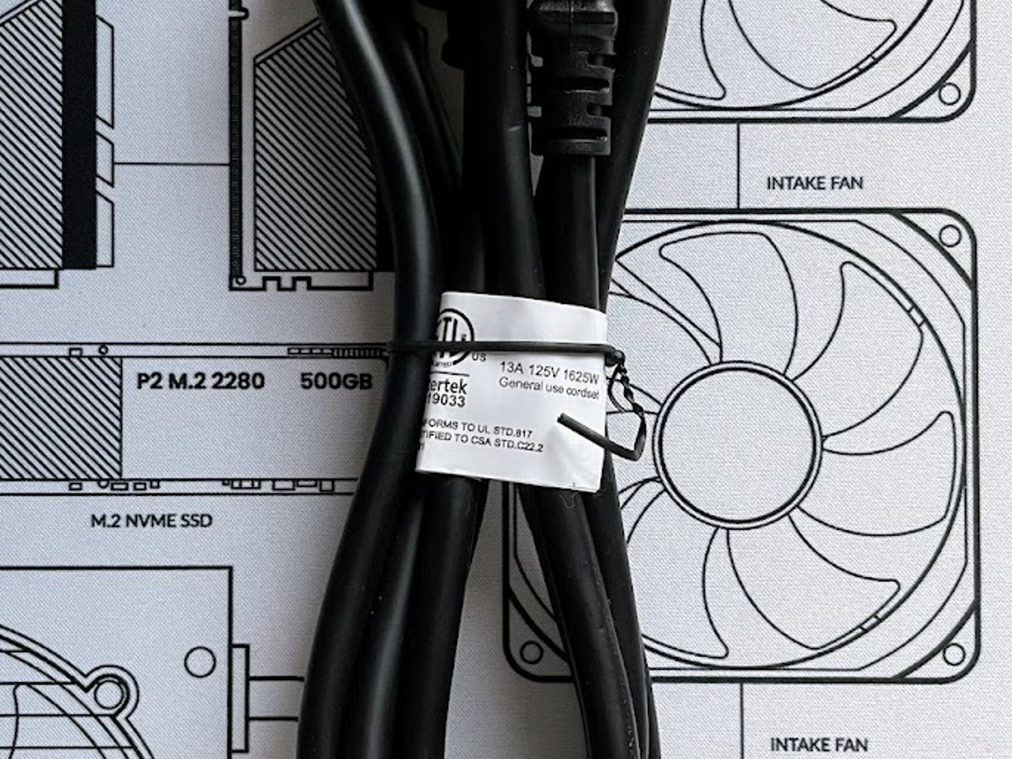 Corsair CX750M - 750 Watt 80 PLUS Bronze Certified Semi-Modular ATX PSU w/ All Original Cables