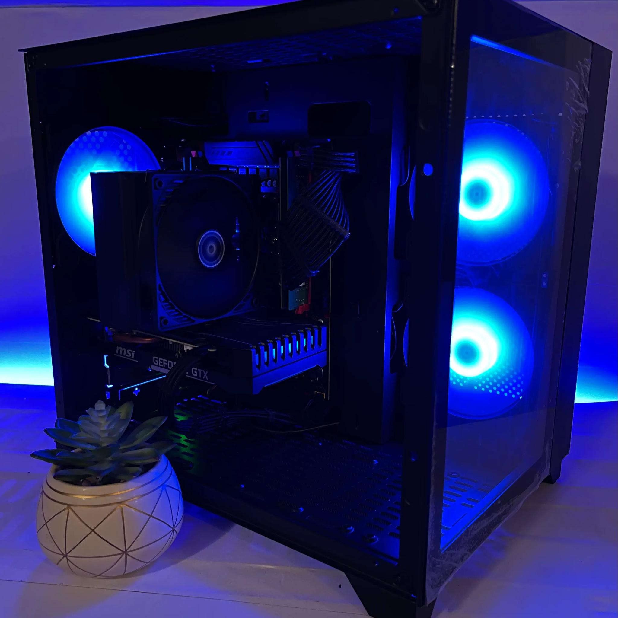 14C/28T RGB Gaming PC (E5-2680 V4, 32GB RAM, GTX 1660 Super, 1TB NVME)