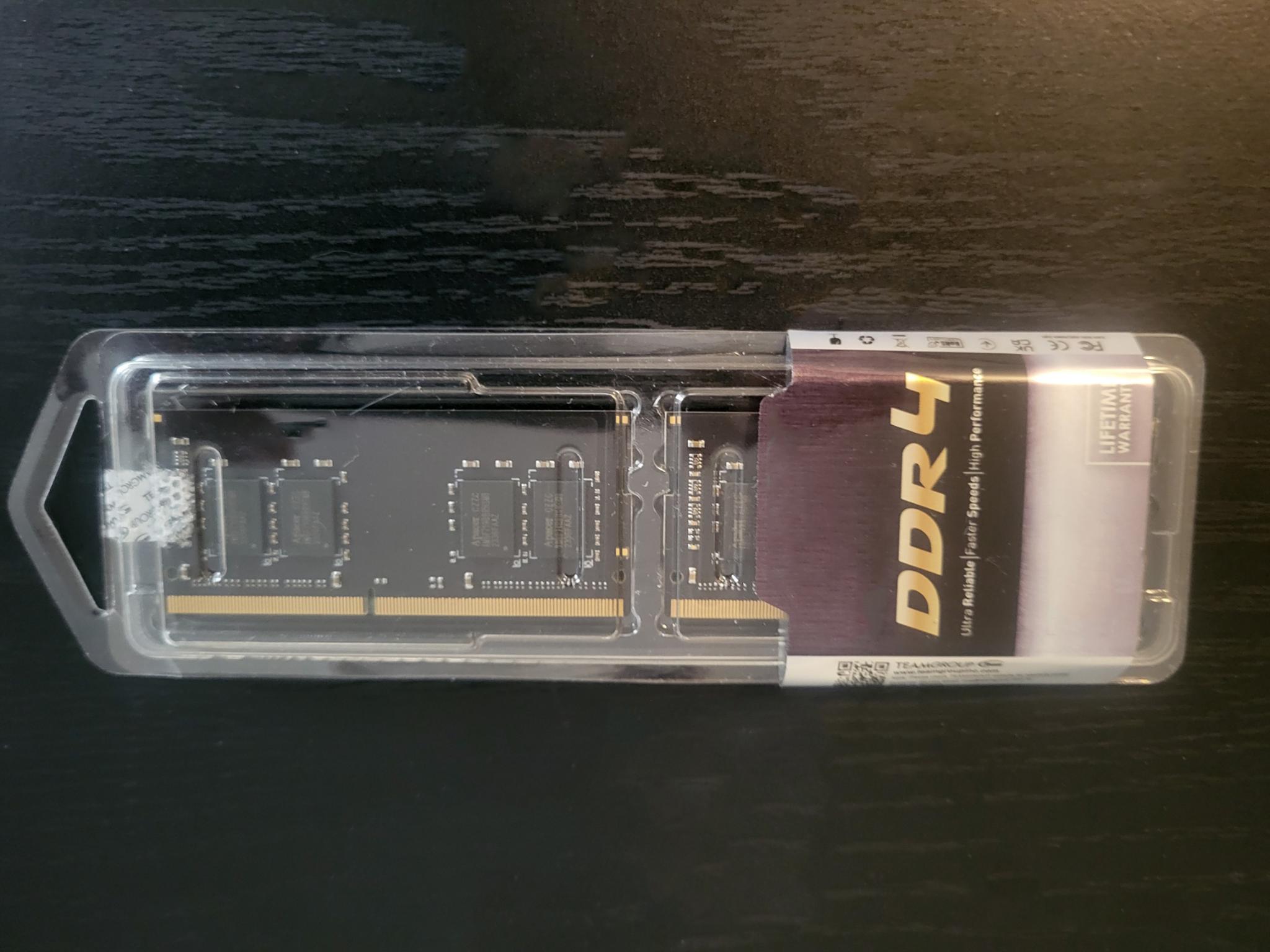 Two Apacer 8GB SODIMM Sticks of 3200MHZ Memory 16GB total