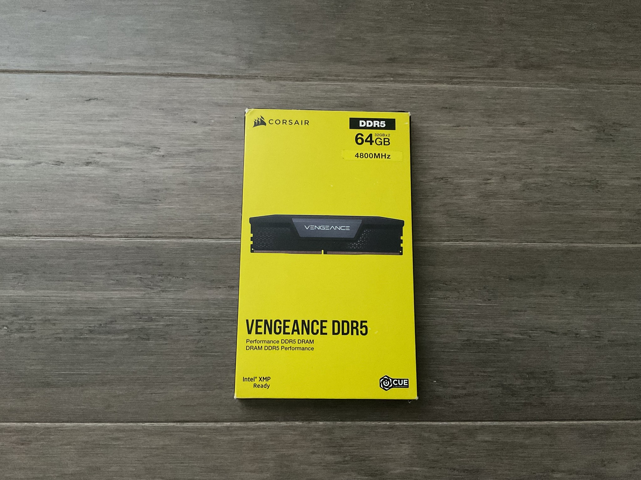 Corsair Vengeance 64GB DDR5-4800 MT/s (2x32GB) CL40 Desktop Ram - Intel XMP - New Open Box