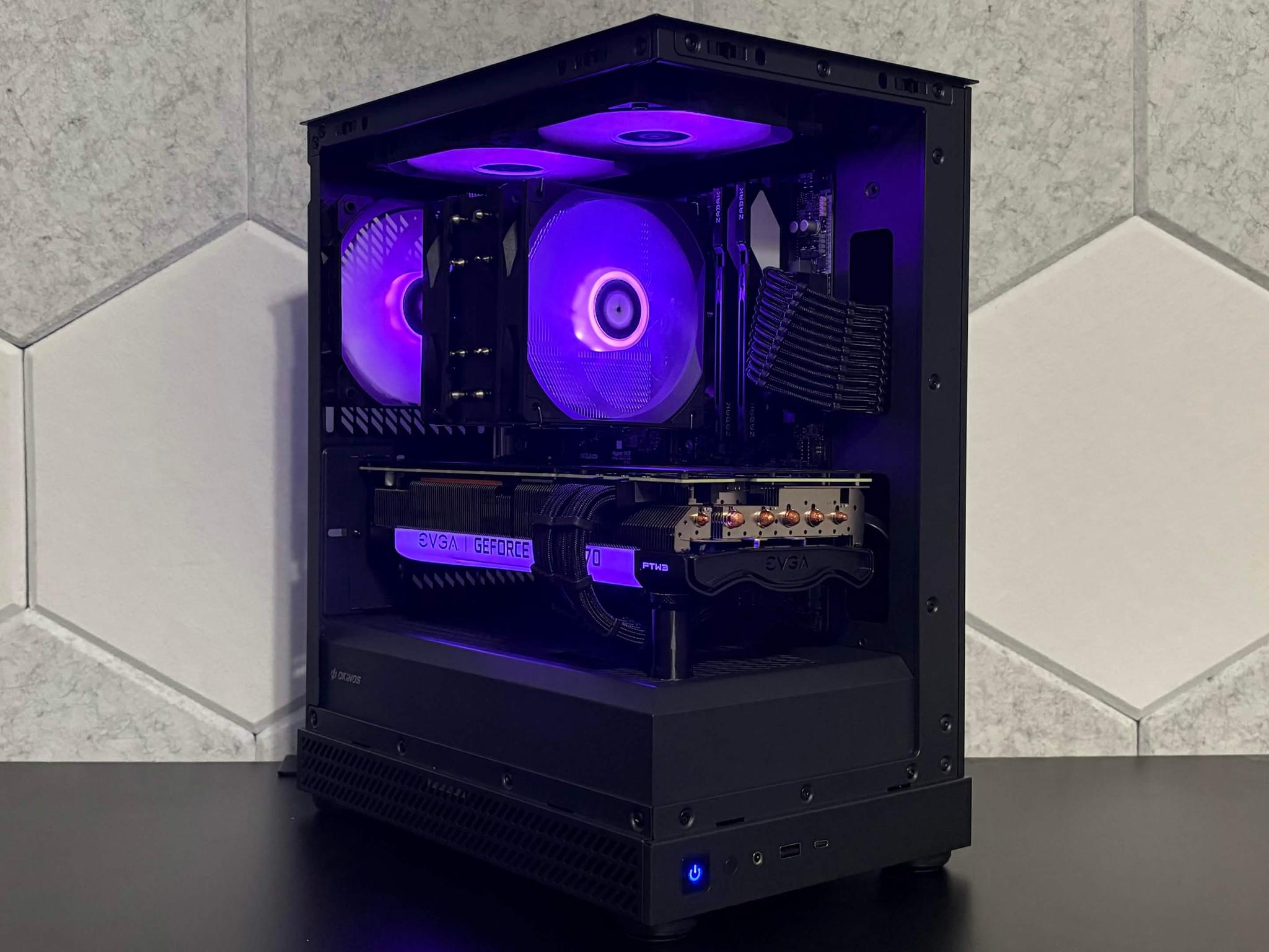 💜🖤 RTX 3070 | Ryzen 5 5500 🖤💜| 16GB DDR4 | 512GB SSD | WIFI 6E | 1080p/1440p Budget Gaming PC