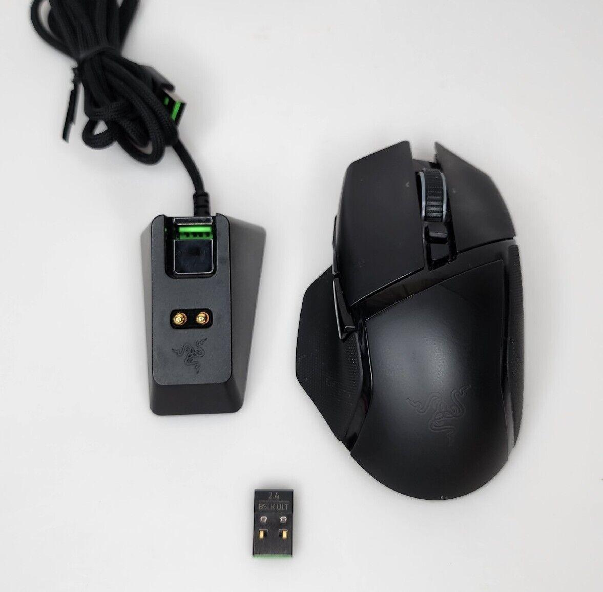 Razer Basilisk Ultimate w/Charging Dock RZ01-03170100 Wireless Gaming Mouse