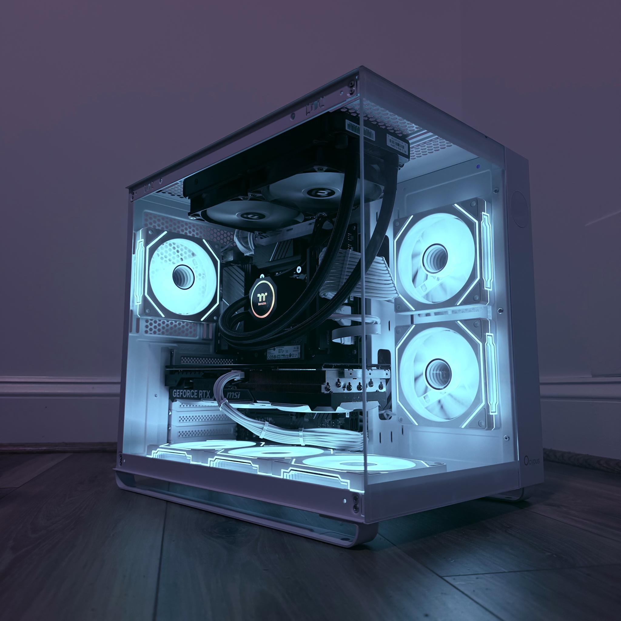 ❄️"Glacier Nova"❄️| 1440p Gaming | 4070 Ți | Intel i7 13700KF | 32GB Ram | 2tb NVMe SSD | WiFi