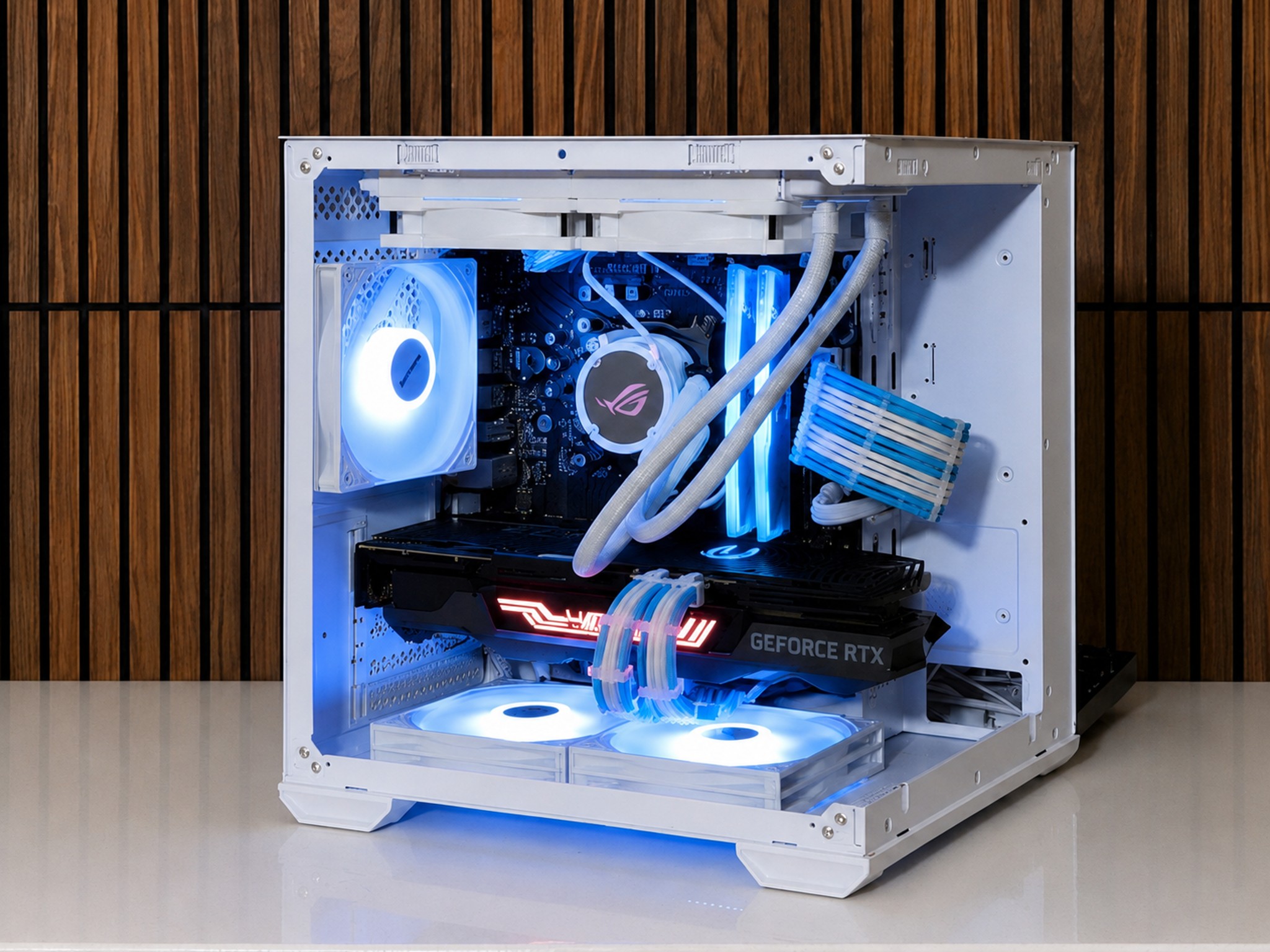 White gaming Pc | RTX 3080 10GB | 12600K | DDR4/5 |32GB RAM | 1TB | Windows 11 |