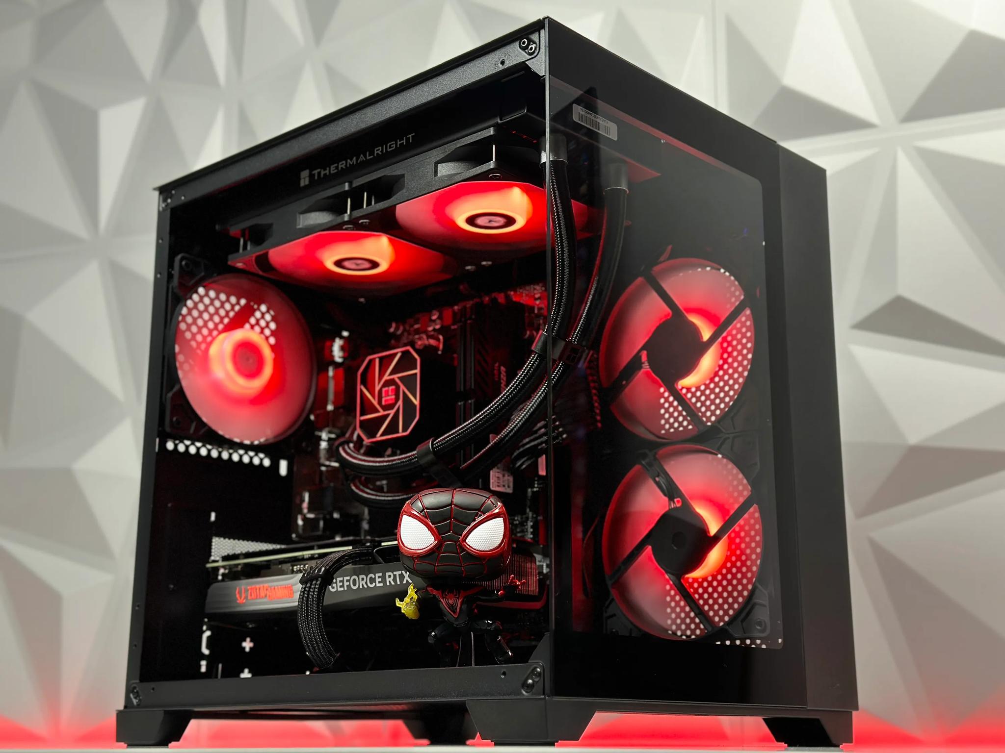 🤟🏻🕸️🕷️Spider|| ||Liquid Cooled Gaming PC🕸️Nvidia RTX 4070 12GB🕸️Intel  12600KF 🕸️32GB DDR4