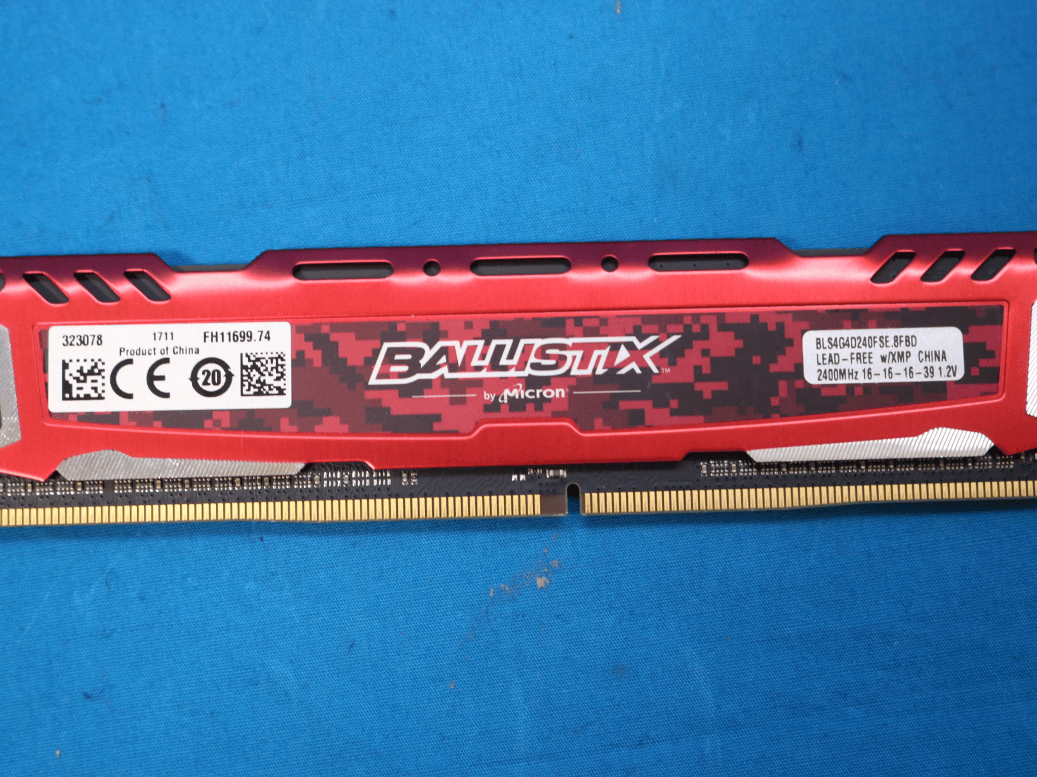 Crucial Ballistix 8GB (2x4GB) DDR4 2400MHz CL16 1.2V BLS4G4D240FSE.8FBD