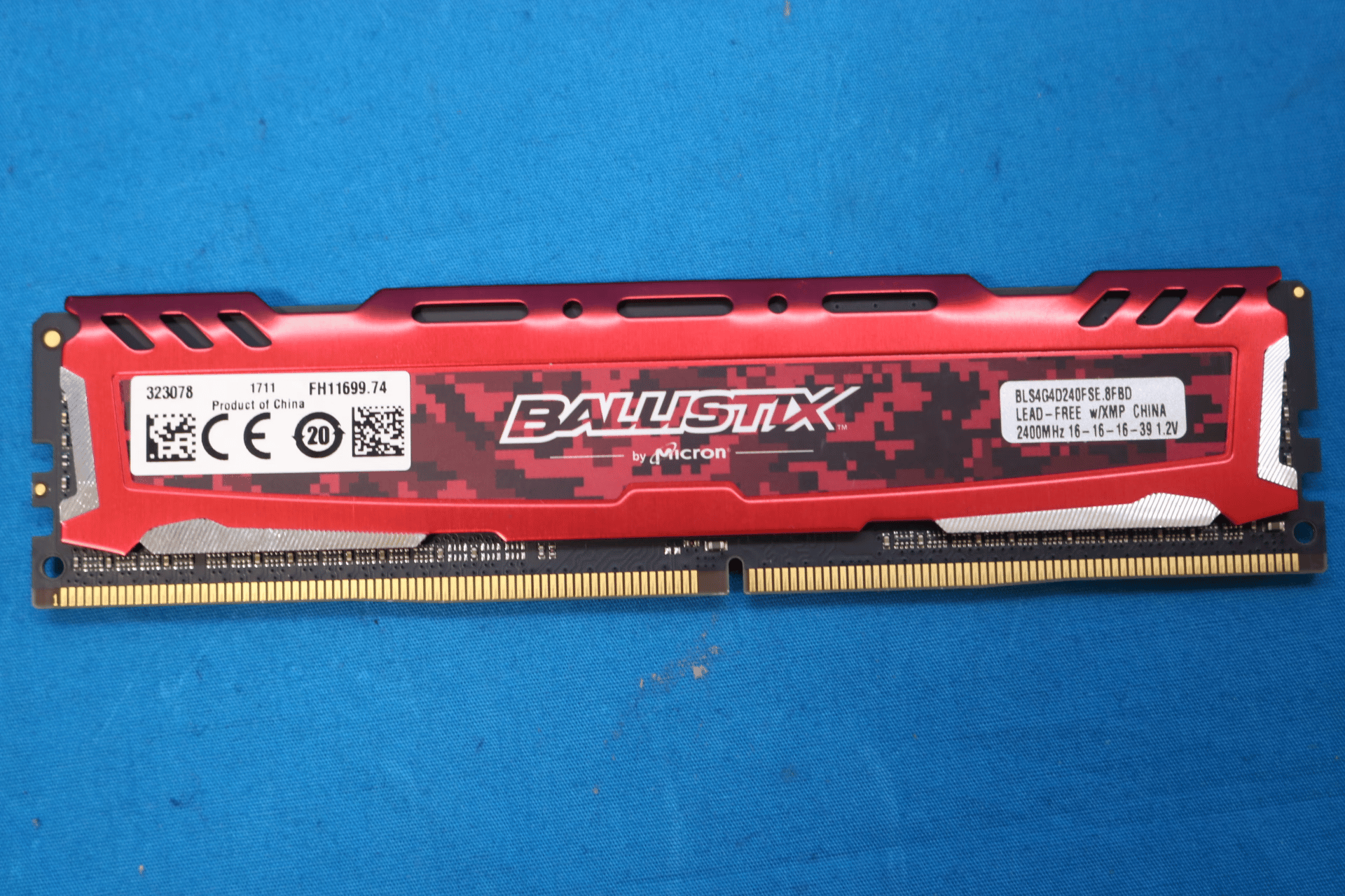 Crucial Ballistix 8GB (2x4GB) DDR4 2400MHz CL16 1.2V BLS4G4D240FSE.8FBD